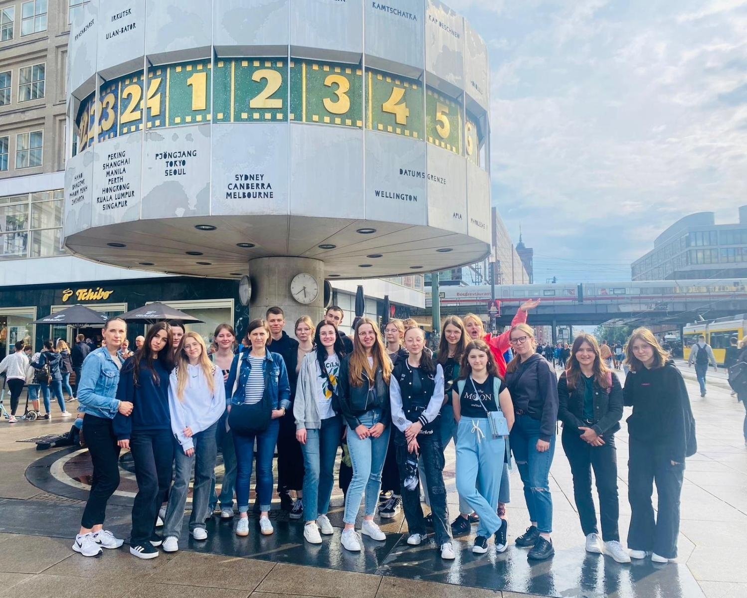 Zdjęcie w galerii na portalu naszraciborz.pl: Uczniowie Ekonomika w polsko-niemieckim projekcie wiadomości z regionu