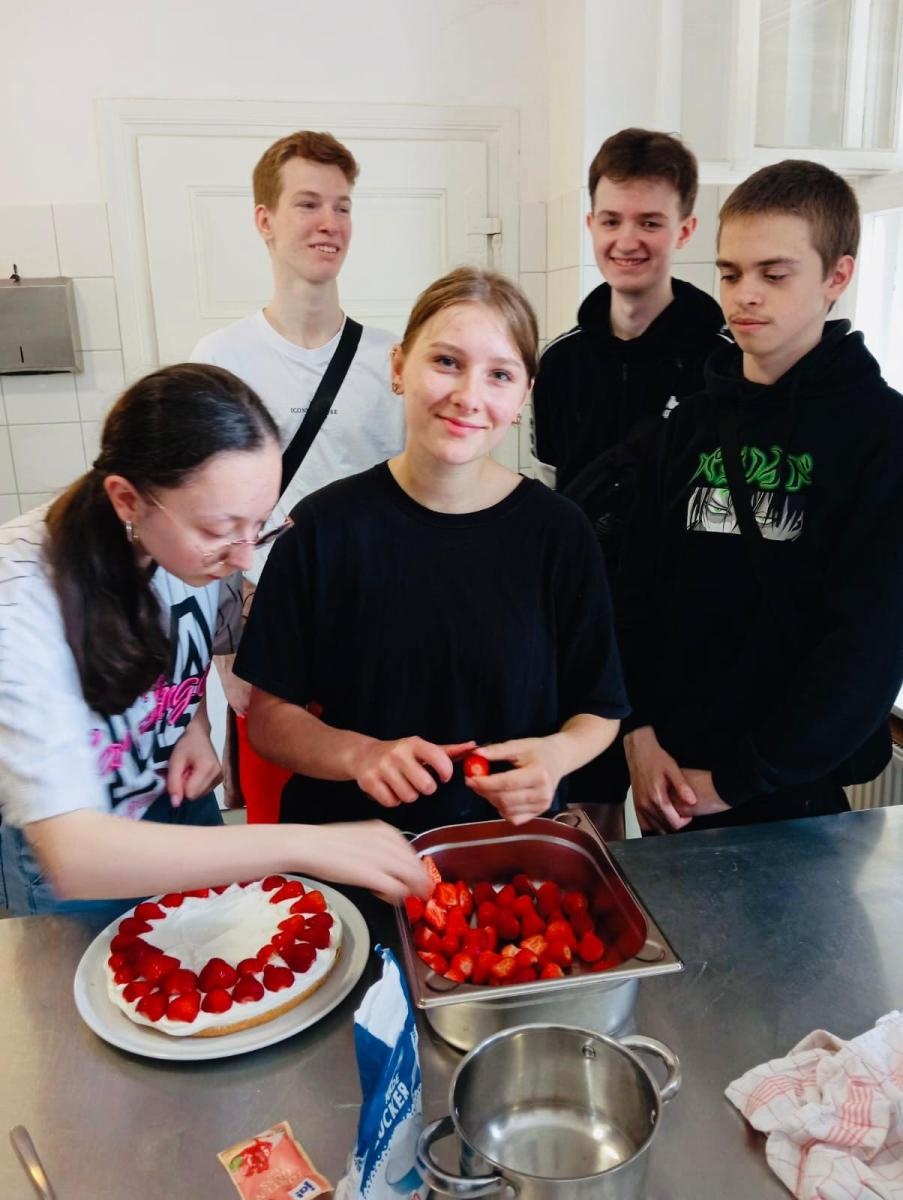 Zdjęcie w galerii na portalu naszraciborz.pl: Uczniowie Ekonomika w polsko-niemieckim projekcie wiadomości z regionu