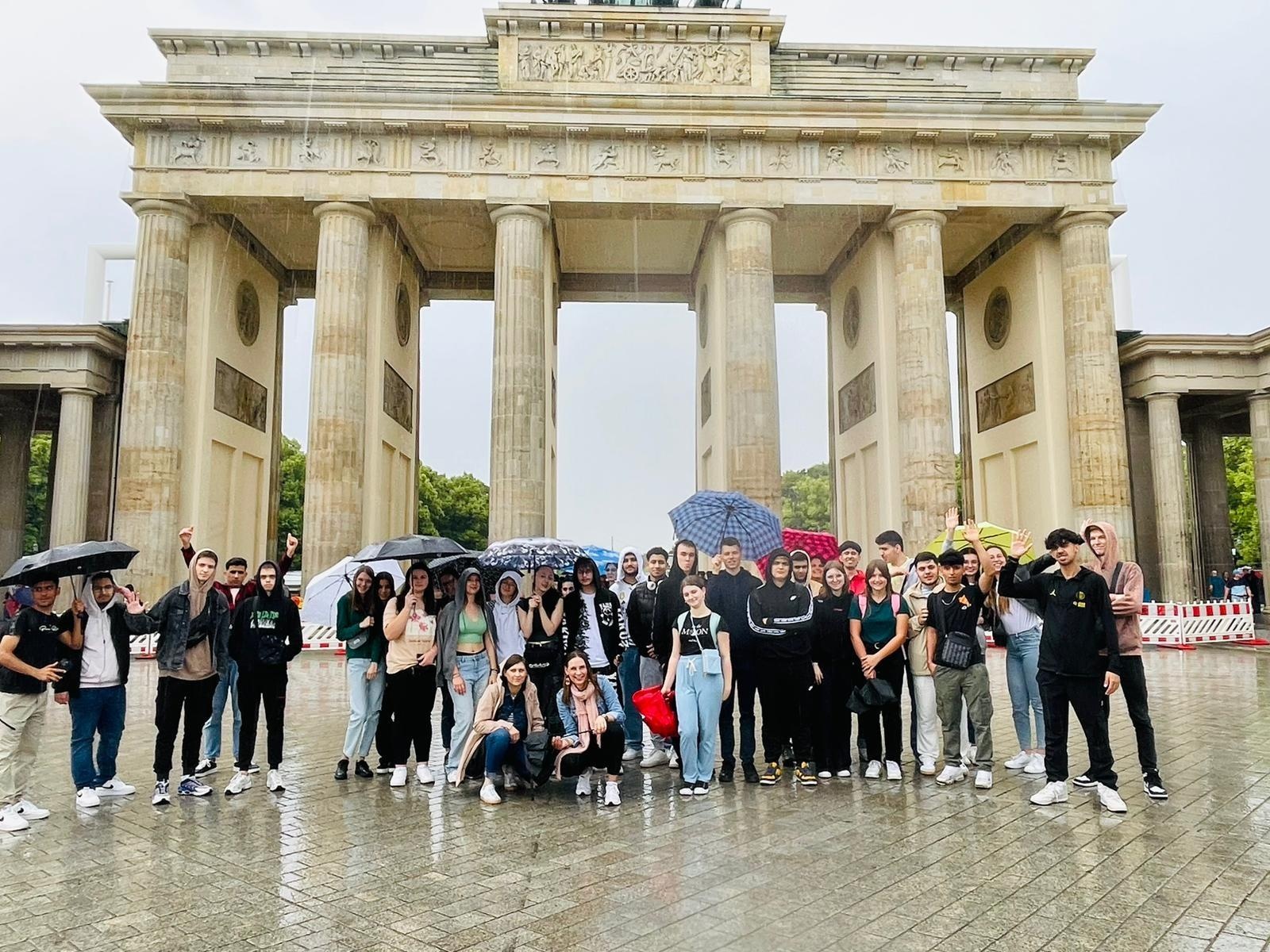 Zdjęcie w galerii na portalu naszraciborz.pl: Uczniowie Ekonomika w polsko-niemieckim projekcie wiadomości z regionu