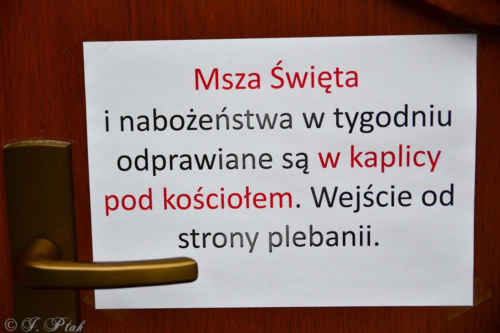 Zdjęcie w galerii na portalu naszraciborz.pl: Rozpoczęło się malowanie kościoła NSPJ [FOTO] wiadomości z regionu