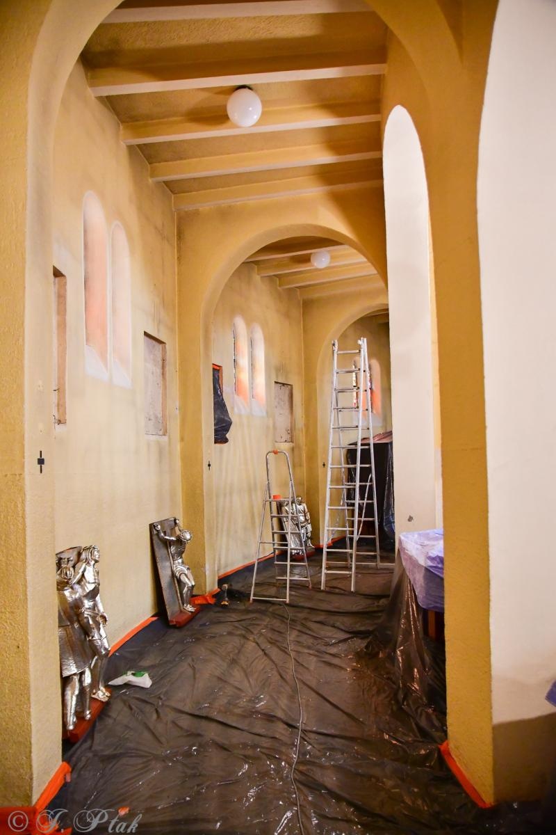 Zdjęcie w galerii na portalu naszraciborz.pl: Rozpoczęło się malowanie kościoła NSPJ [FOTO] wiadomości z regionu