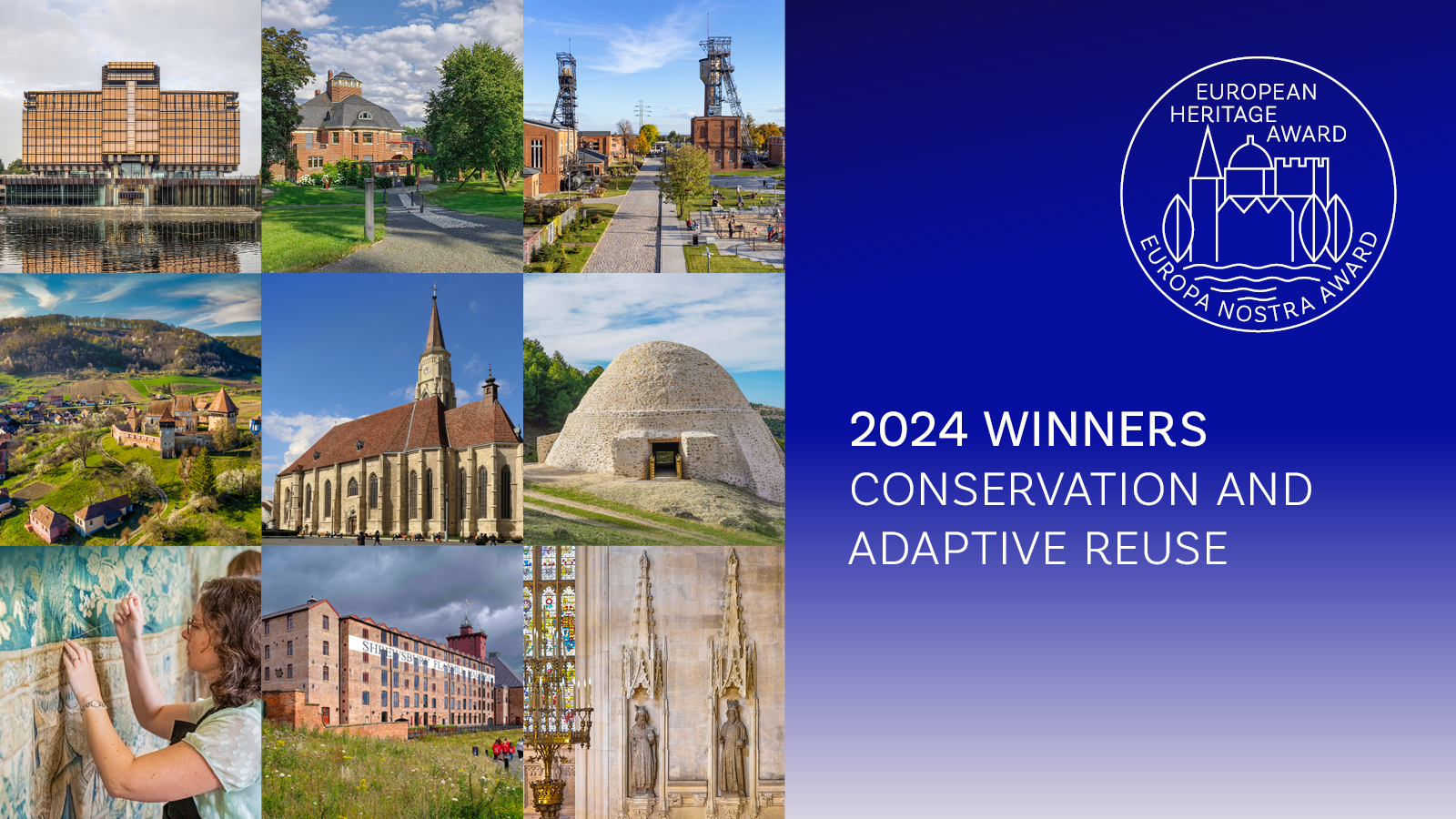 Zdjęcie w galerii na portalu naszraciborz.pl: Europejska Nagroda Dziedzictwa dla Zabytkowej Kopalni Ignacy w Rybniku wiadomości z regionu