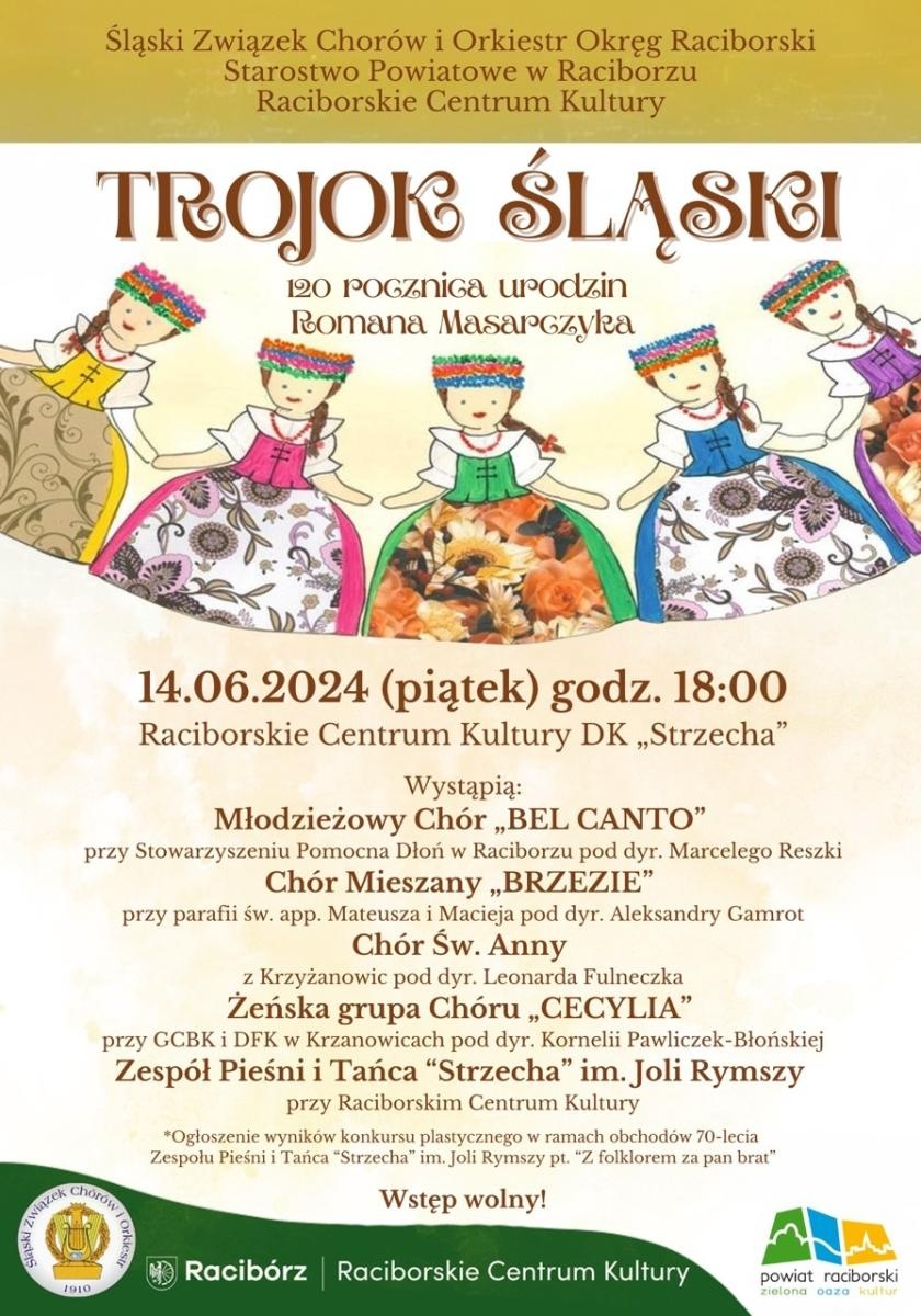 Zdjęcie w galerii na portalu naszraciborz.pl: Chóry zapraszają na Trojok Śląski wiadomości z regionu