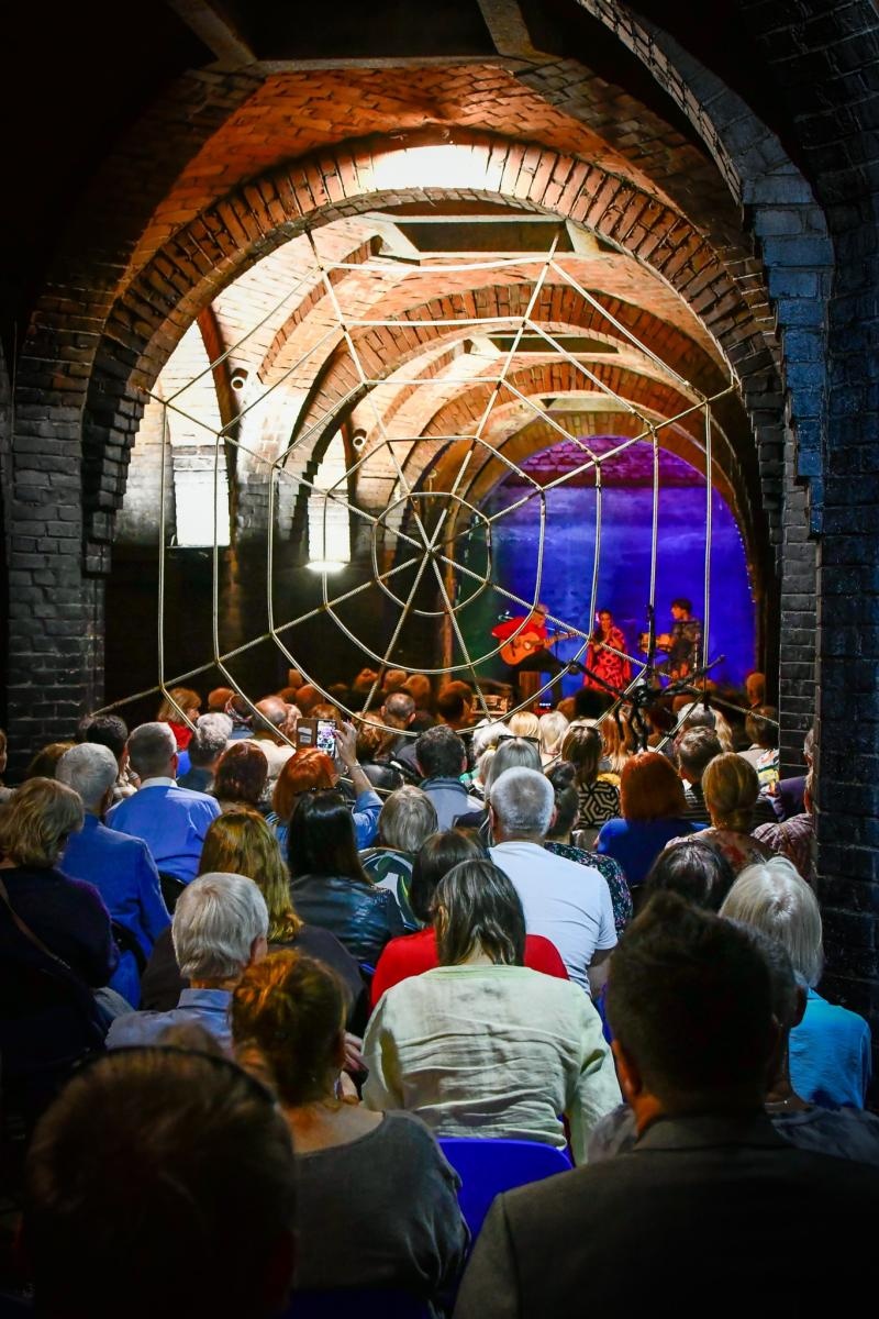 Zdjęcie w galerii na portalu naszraciborz.pl: Viva Flamenco! Dni Raciborza rozpoczęto w podziemiach wiadomości z regionu