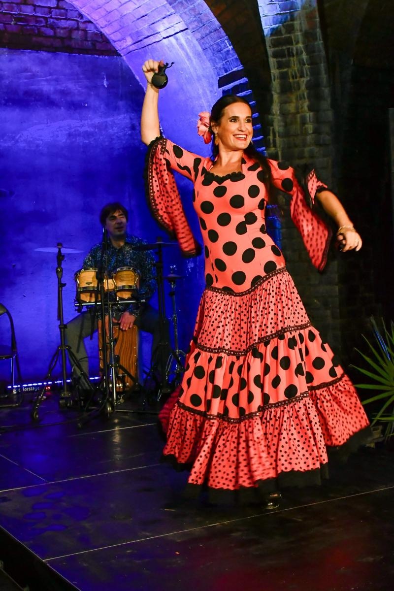 Zdjęcie w galerii na portalu naszraciborz.pl: Viva Flamenco! Dni Raciborza rozpoczęto w podziemiach wiadomości z regionu