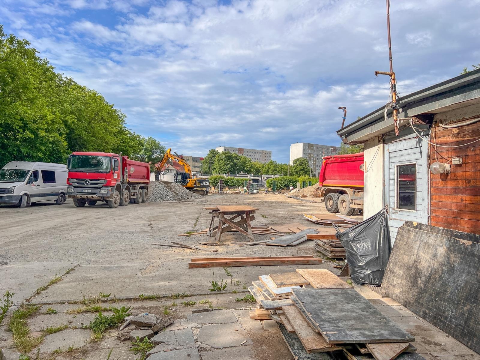 Zdjęcie w galerii na portalu naszraciborz.pl: Ruszyła budowa pierwszego parkingu wielopoziomowego w Raciborzu [FOTO] wiadomości z regionu