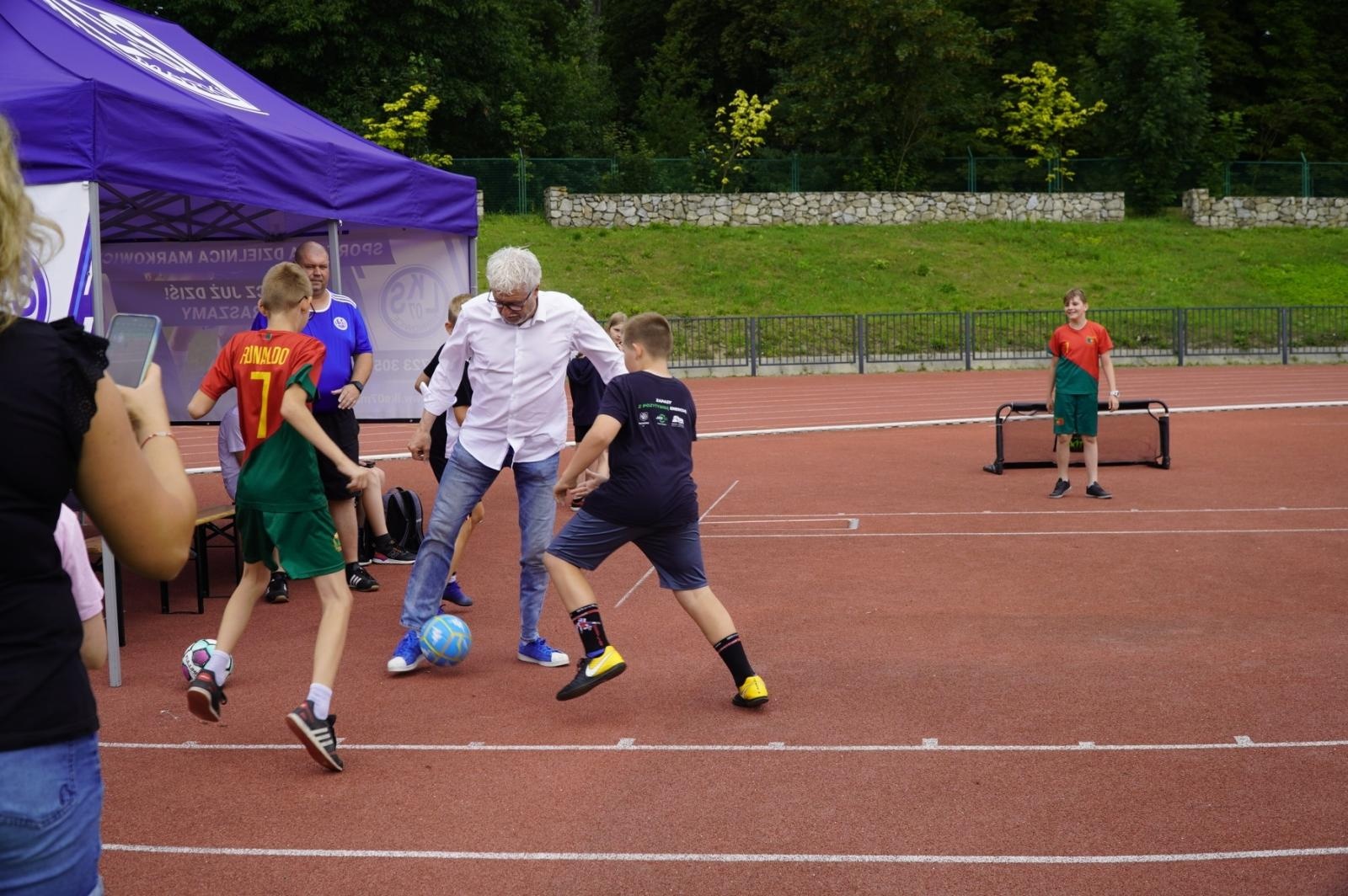 Zdjęcie w galerii na portalu naszraciborz.pl: Miasteczko sportowe na Dni Raciborza [FOTO i WIDEO] wiadomości z regionu