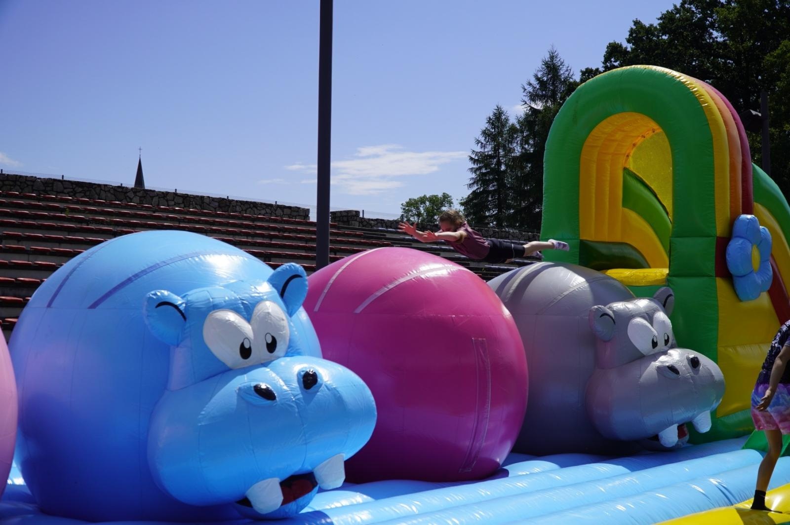 Zdjęcie w galerii na portalu naszraciborz.pl: Miasteczko sportowe na Dni Raciborza [FOTO i WIDEO] wiadomości z regionu