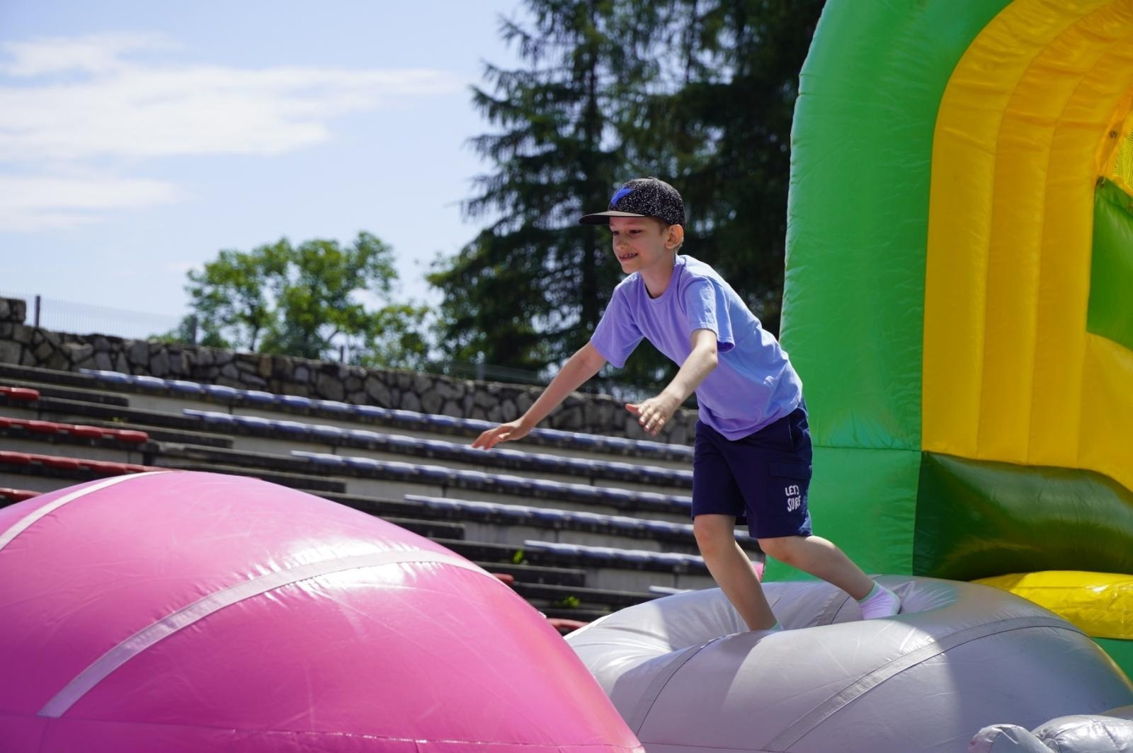 Zdjęcie w galerii na portalu naszraciborz.pl: Miasteczko sportowe na Dni Raciborza [FOTO i WIDEO] wiadomości z regionu