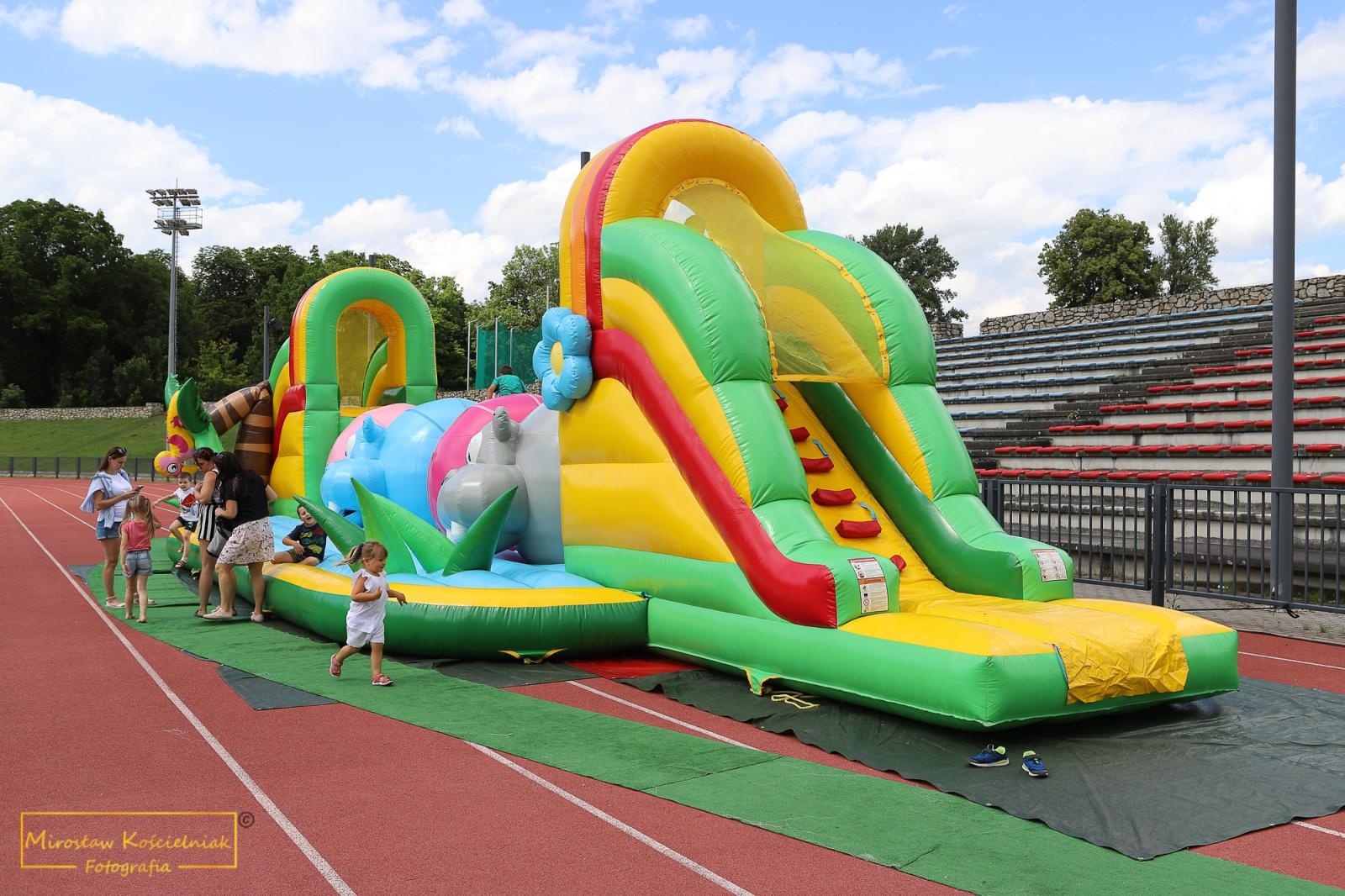 Zdjęcie w galerii na portalu naszraciborz.pl: Miasteczko sportowe na Dni Raciborza [FOTO i WIDEO] wiadomości z regionu