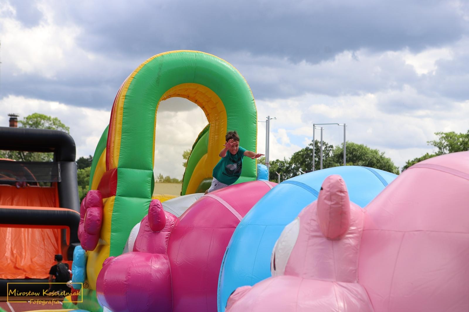 Zdjęcie w galerii na portalu naszraciborz.pl: Miasteczko sportowe na Dni Raciborza [FOTO i WIDEO] wiadomości z regionu