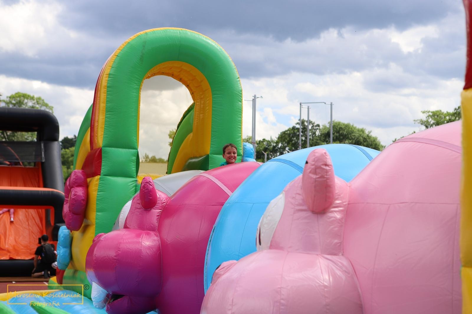 Zdjęcie w galerii na portalu naszraciborz.pl: Miasteczko sportowe na Dni Raciborza [FOTO i WIDEO] wiadomości z regionu