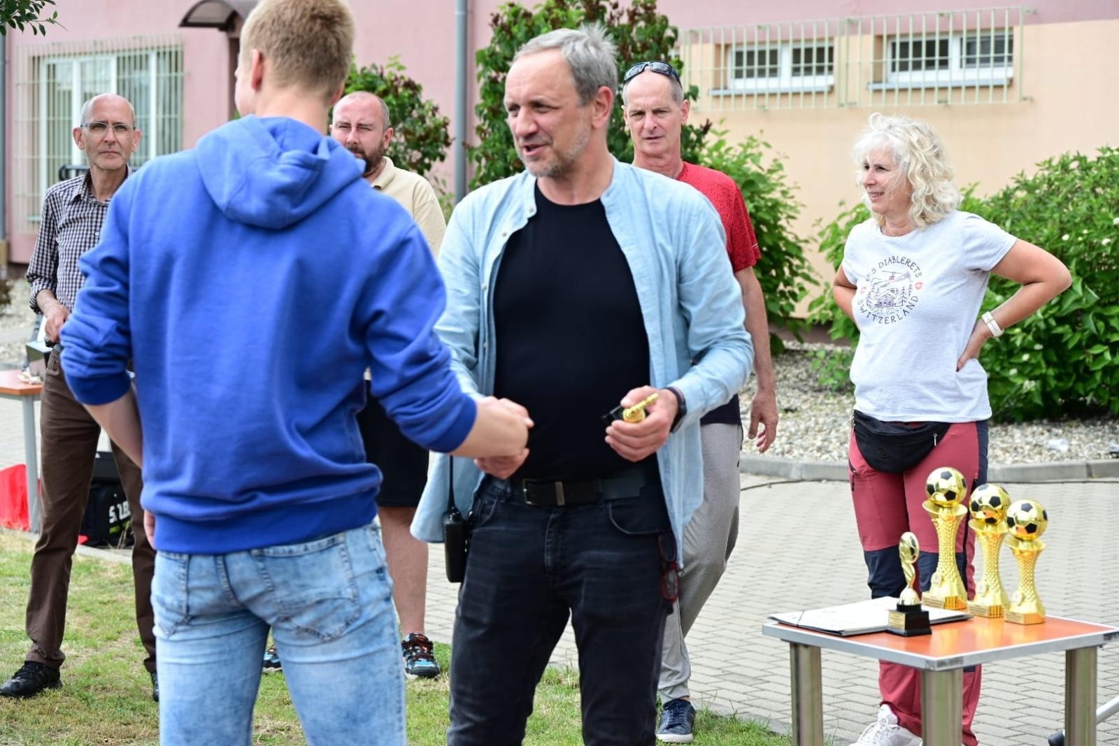 Zdjęcie w galerii na portalu naszraciborz.pl: Wiosenny Turniej Piłki Nożnej Szkół Ponadpodstawowych wiadomości z regionu