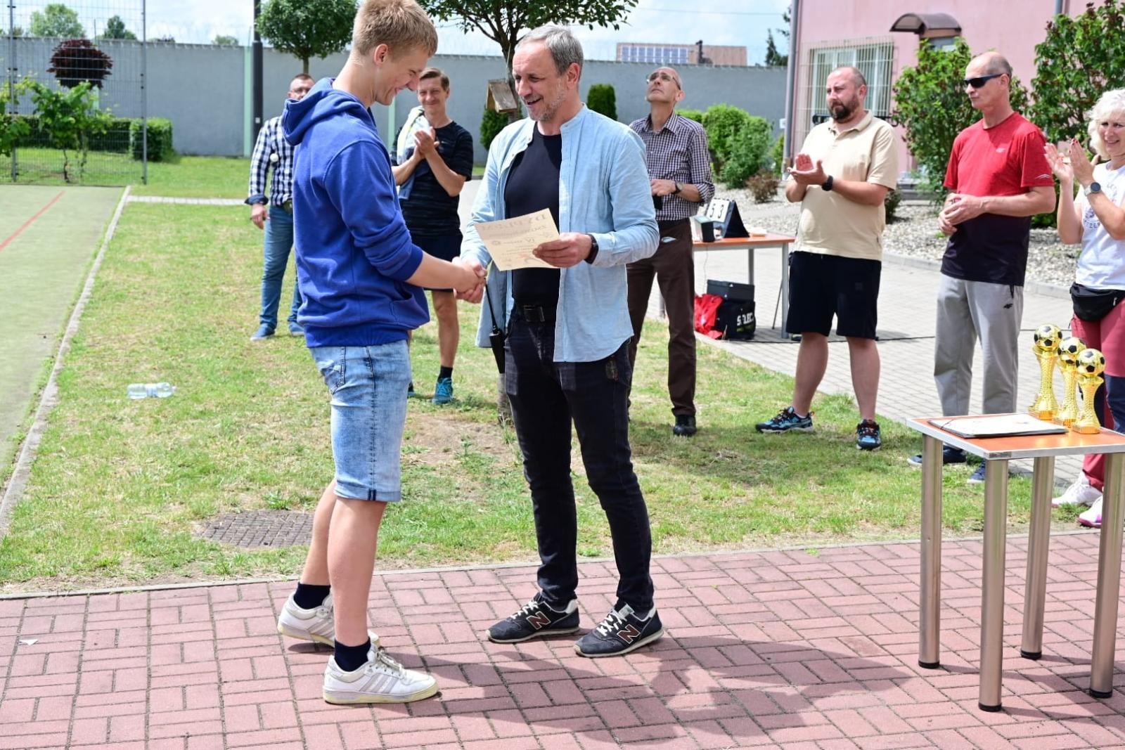 Zdjęcie w galerii na portalu naszraciborz.pl: Wiosenny Turniej Piłki Nożnej Szkół Ponadpodstawowych wiadomości z regionu