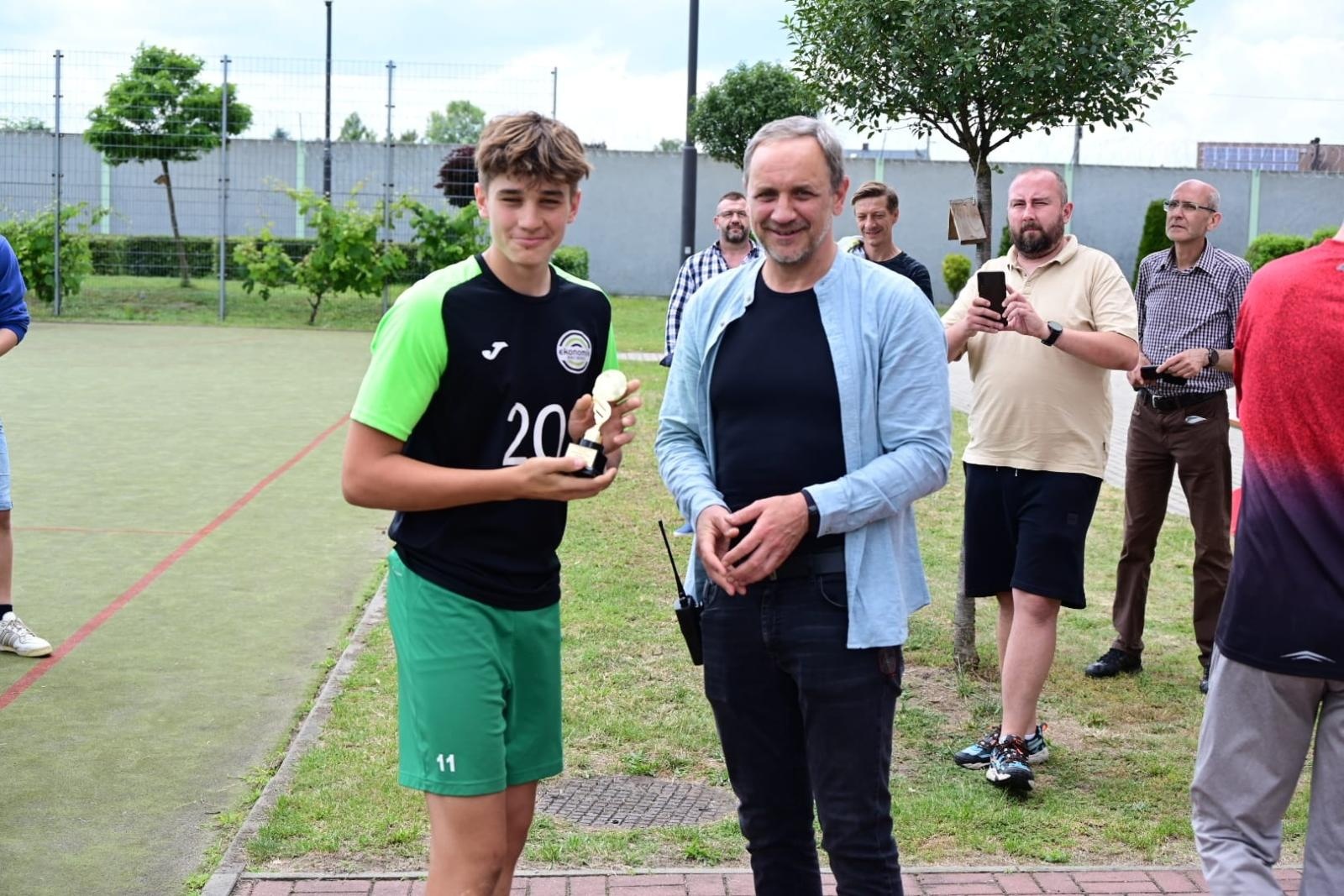 Zdjęcie w galerii na portalu naszraciborz.pl: Wiosenny Turniej Piłki Nożnej Szkół Ponadpodstawowych wiadomości z regionu