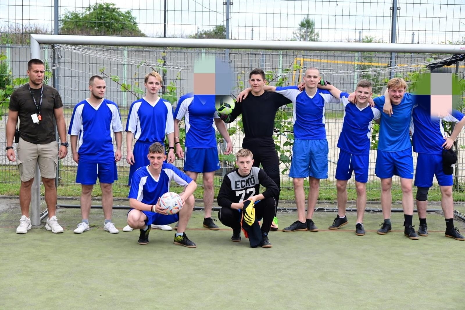 Zdjęcie w galerii na portalu naszraciborz.pl: Wiosenny Turniej Piłki Nożnej Szkół Ponadpodstawowych wiadomości z regionu