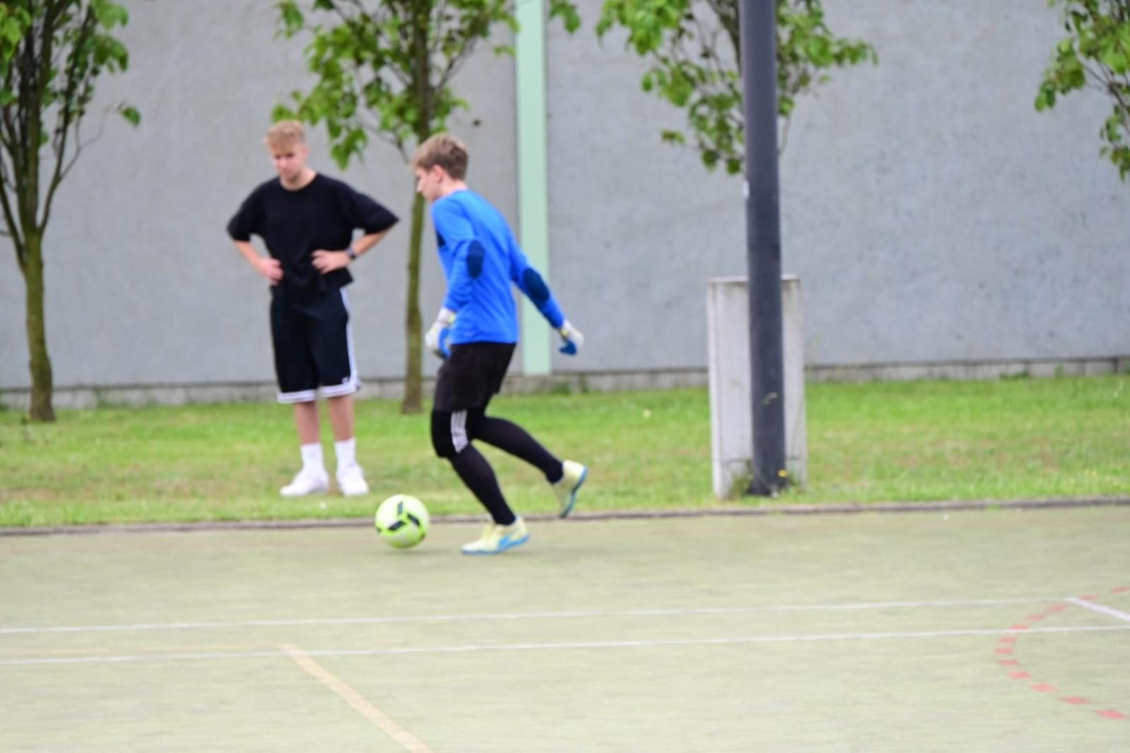 Zdjęcie w galerii na portalu naszraciborz.pl: Wiosenny Turniej Piłki Nożnej Szkół Ponadpodstawowych wiadomości z regionu