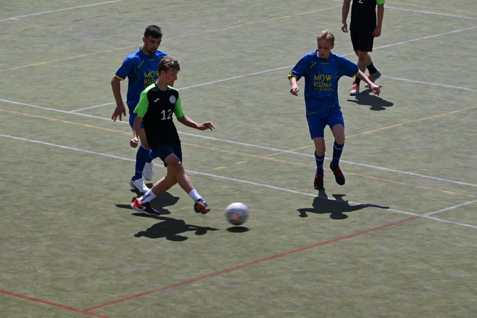 Zdjęcie w galerii na portalu naszraciborz.pl: Wiosenny Turniej Piłki Nożnej Szkół Ponadpodstawowych wiadomości z regionu