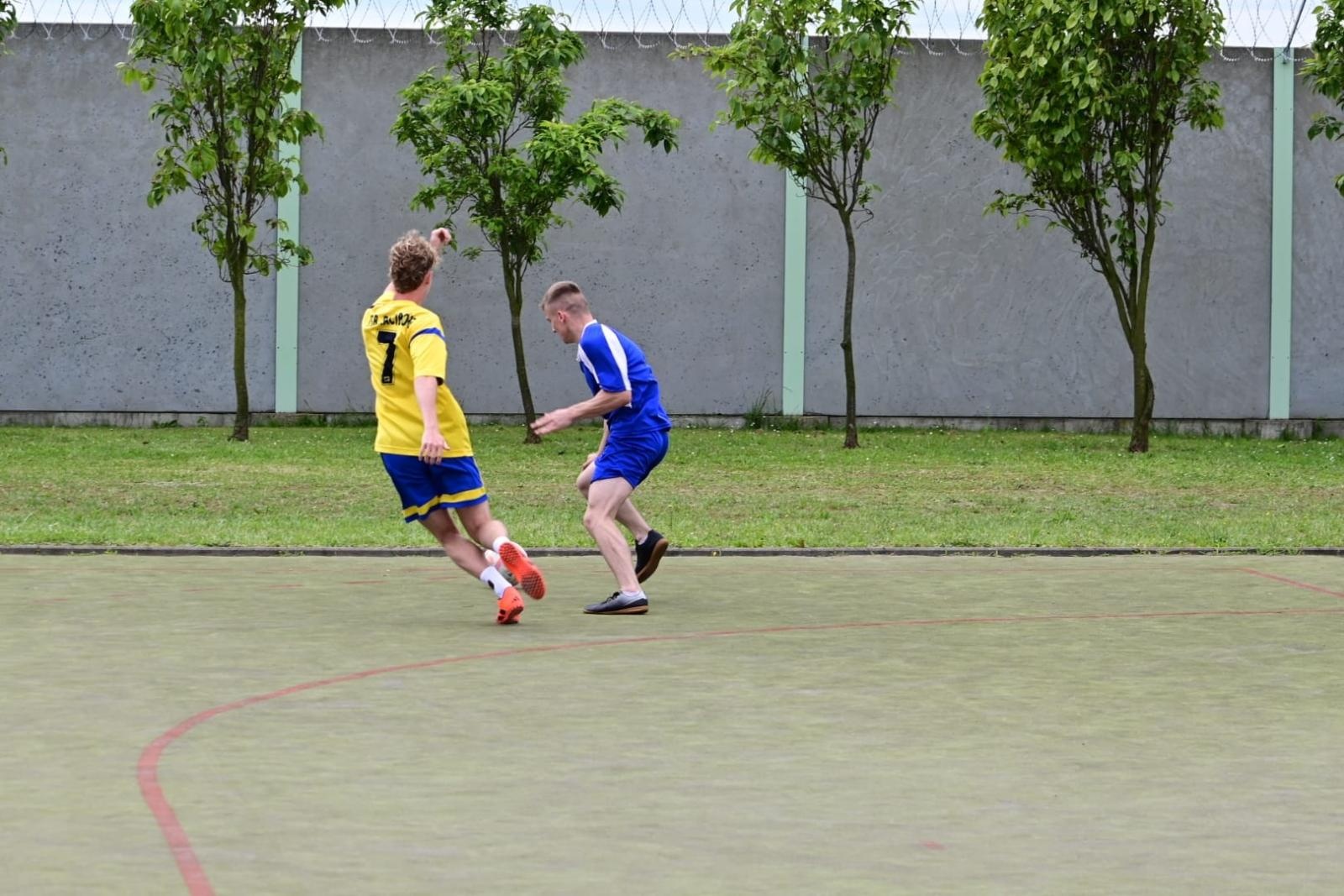 Zdjęcie w galerii na portalu naszraciborz.pl: Wiosenny Turniej Piłki Nożnej Szkół Ponadpodstawowych wiadomości z regionu