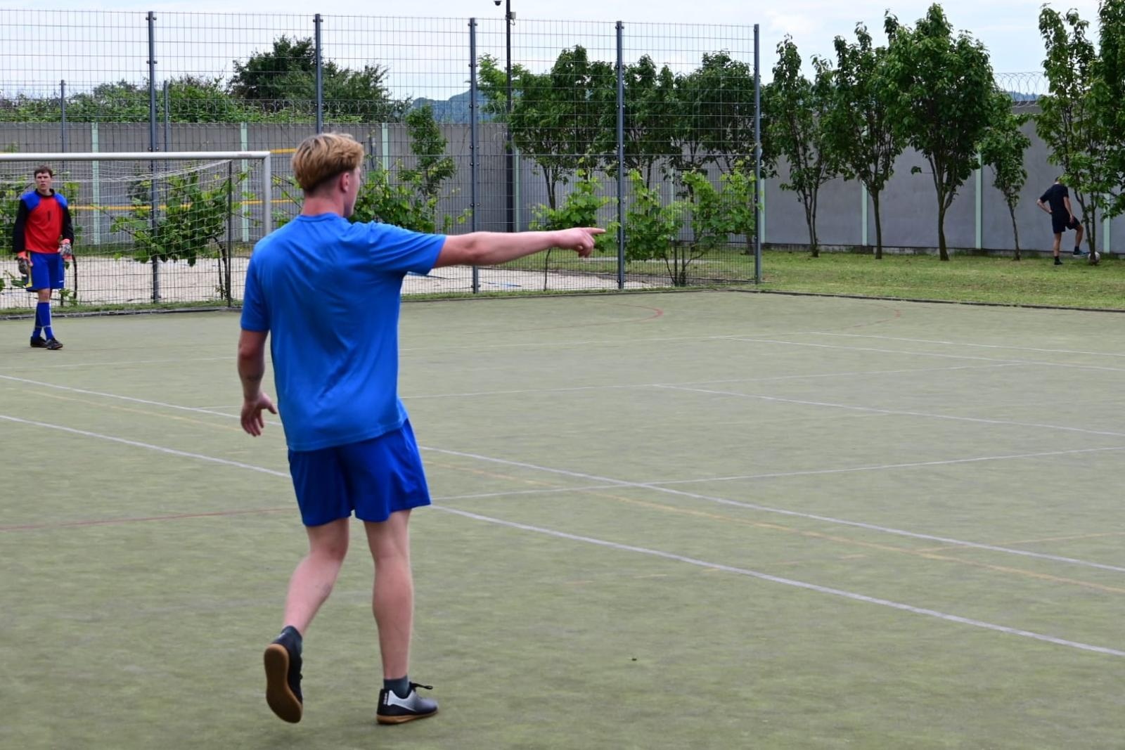 Zdjęcie w galerii na portalu naszraciborz.pl: Wiosenny Turniej Piłki Nożnej Szkół Ponadpodstawowych wiadomości z regionu