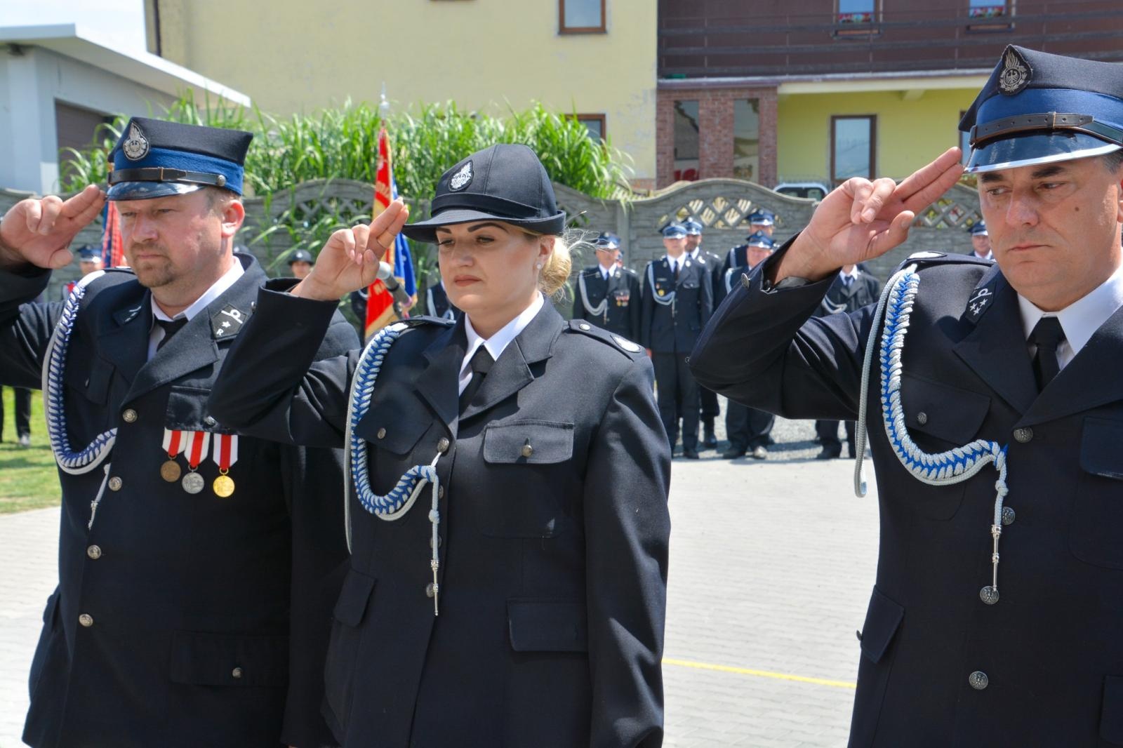 Zdjęcie w galerii na portalu naszraciborz.pl: OSP Żerdziny świętuje 100-lecie. Na urodziny otwarto nową remizę wiadomości z regionu