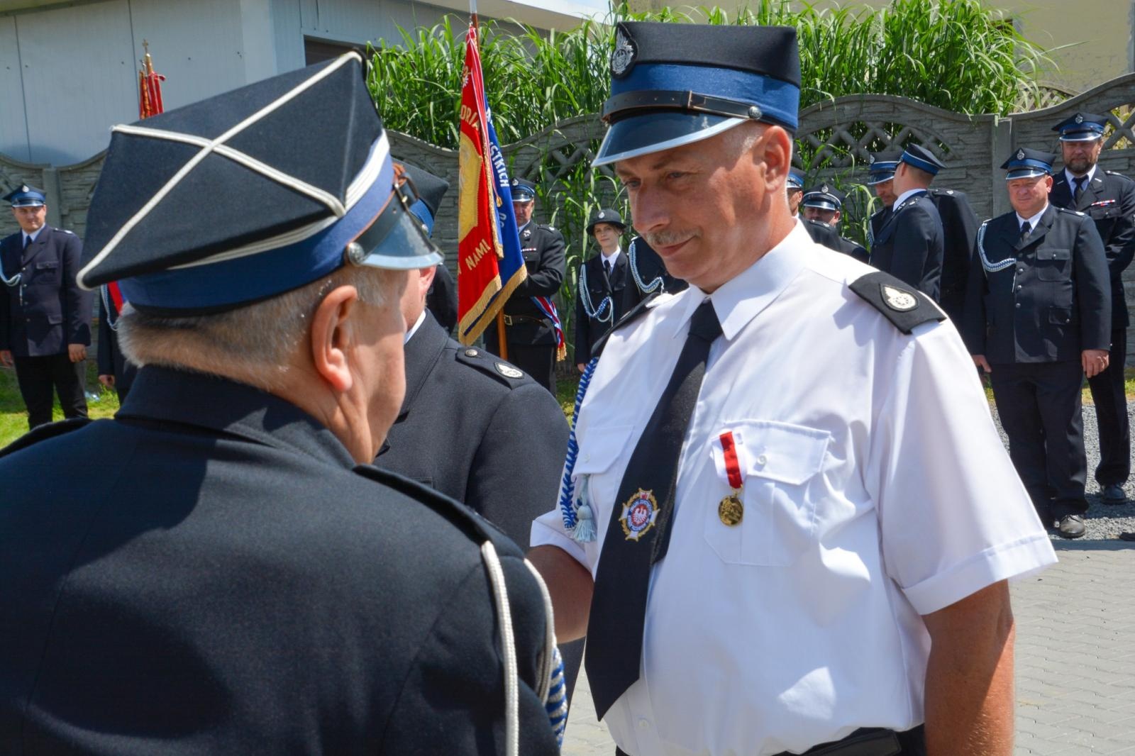 Zdjęcie w galerii na portalu naszraciborz.pl: OSP Żerdziny świętuje 100-lecie. Na urodziny otwarto nową remizę wiadomości z regionu
