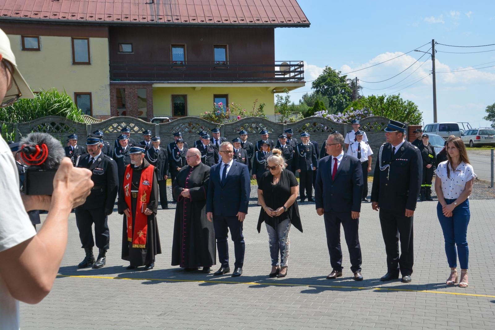Zdjęcie w galerii na portalu naszraciborz.pl: OSP Żerdziny świętuje 100-lecie. Na urodziny otwarto nową remizę wiadomości z regionu