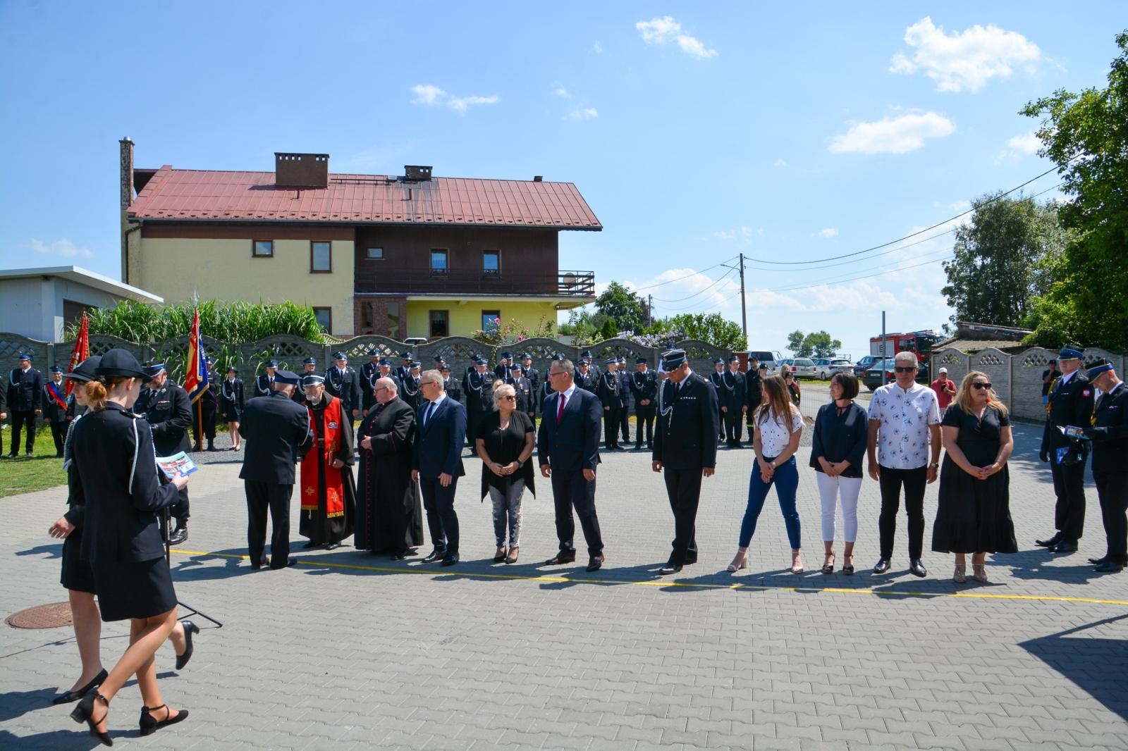 Zdjęcie w galerii na portalu naszraciborz.pl: OSP Żerdziny świętuje 100-lecie. Na urodziny otwarto nową remizę wiadomości z regionu
