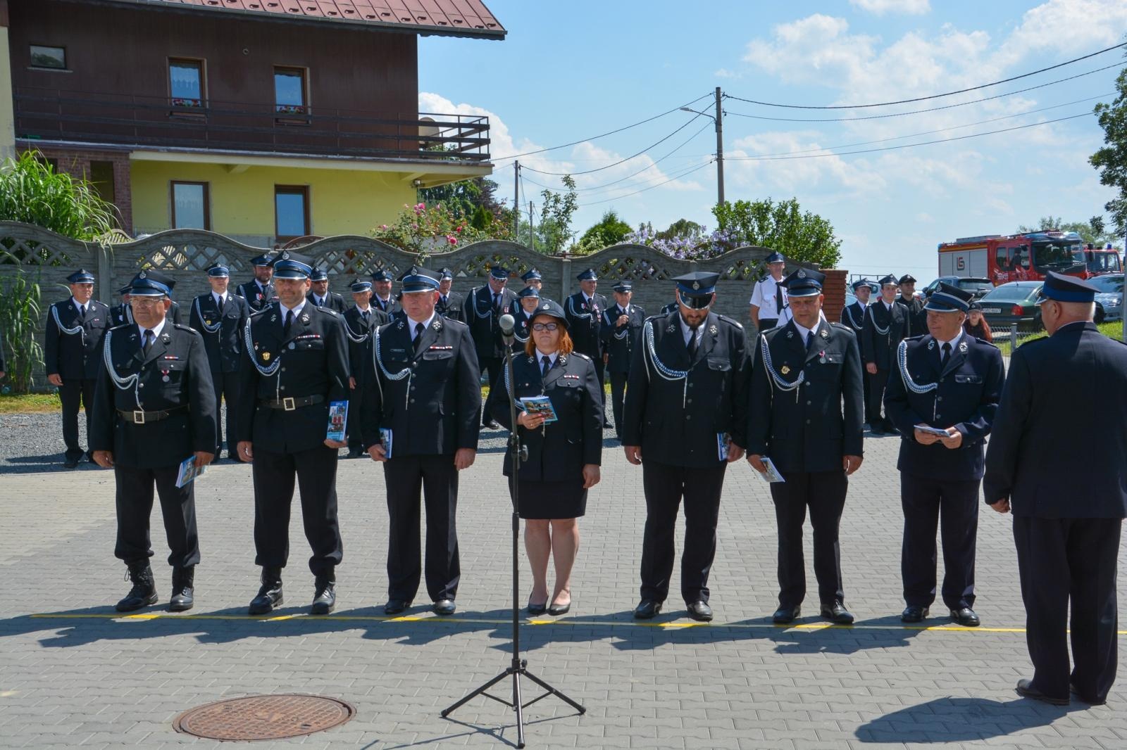 Zdjęcie w galerii na portalu naszraciborz.pl: OSP Żerdziny świętuje 100-lecie. Na urodziny otwarto nową remizę wiadomości z regionu