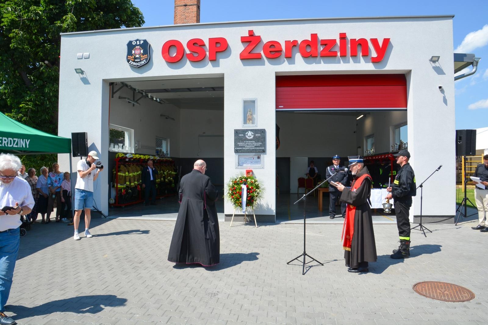 Zdjęcie w galerii na portalu naszraciborz.pl: OSP Żerdziny świętuje 100-lecie. Na urodziny otwarto nową remizę wiadomości z regionu