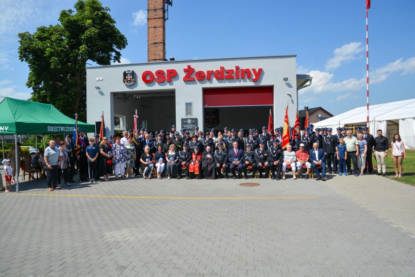 Zdjęcie w galerii na portalu naszraciborz.pl: OSP Żerdziny świętuje 100-lecie. Na urodziny otwarto nową remizę wiadomości z regionu