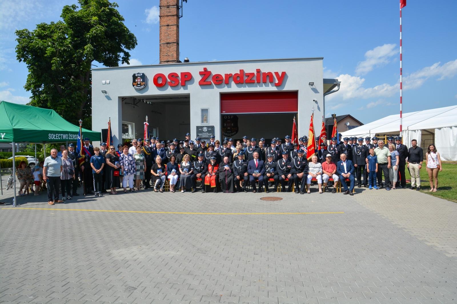 Zdjęcie w galerii na portalu naszraciborz.pl: OSP Żerdziny świętuje 100-lecie. Na urodziny otwarto nową remizę wiadomości z regionu