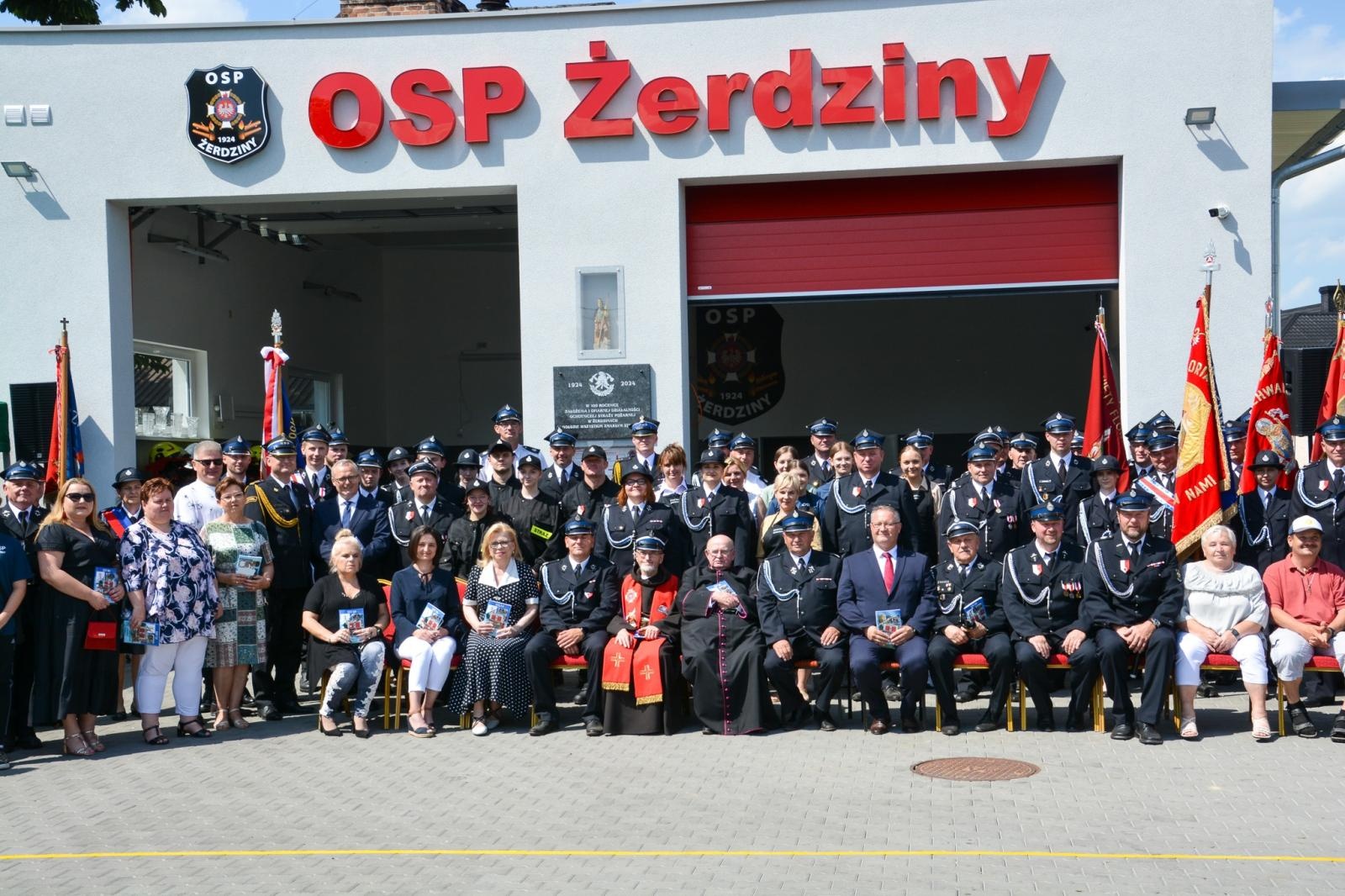 Zdjęcie w galerii na portalu naszraciborz.pl: OSP Żerdziny świętuje 100-lecie. Na urodziny otwarto nową remizę wiadomości z regionu
