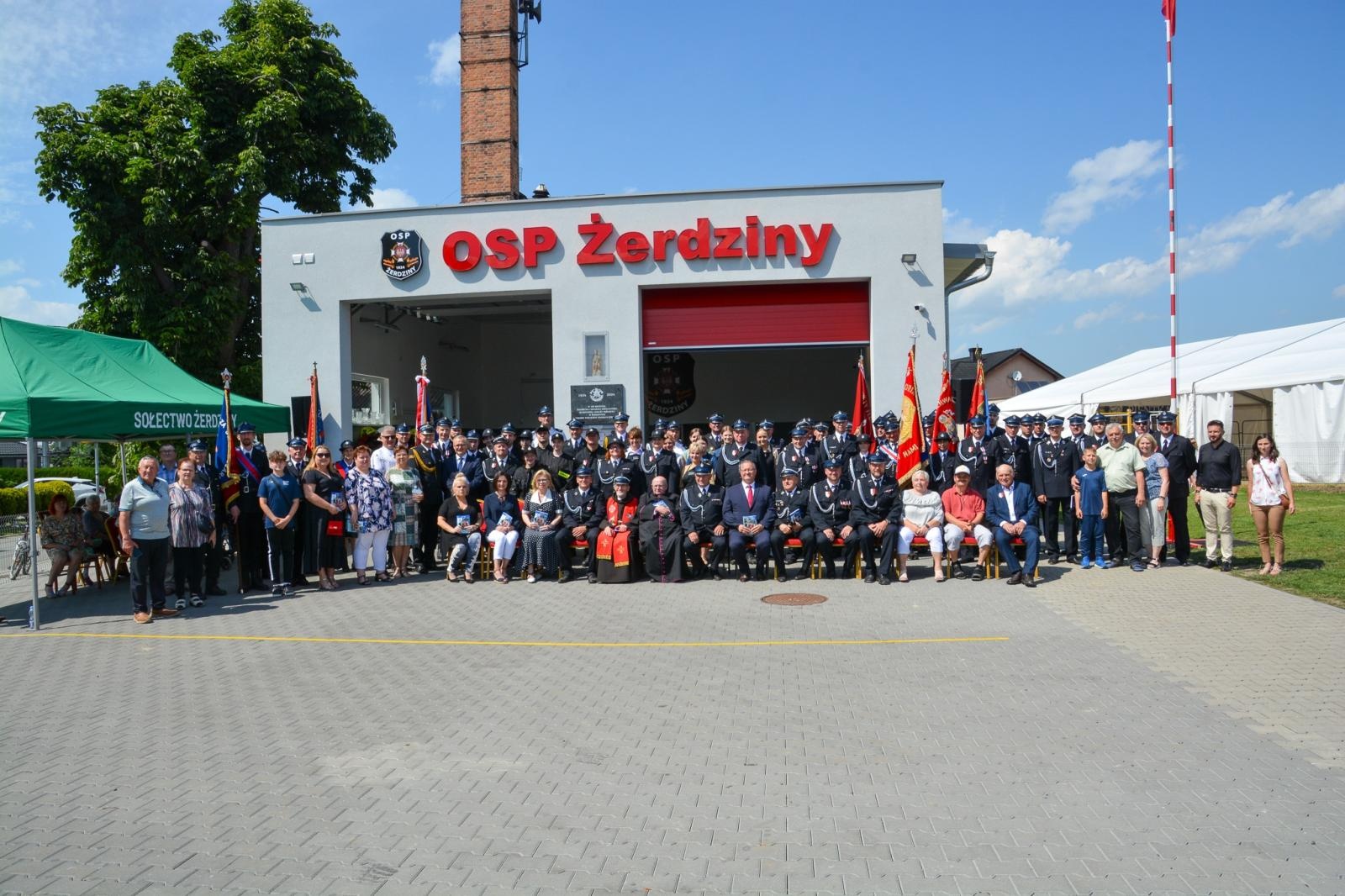 Zdjęcie w galerii na portalu naszraciborz.pl: OSP Żerdziny świętuje 100-lecie. Na urodziny otwarto nową remizę wiadomości z regionu
