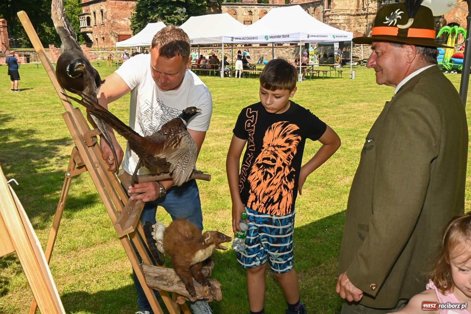 Zdjęcie w galerii na portalu naszraciborz.pl: Przy ruinach w Tworkowie zorganizowano Dzień Dziecka wiadomości z regionu