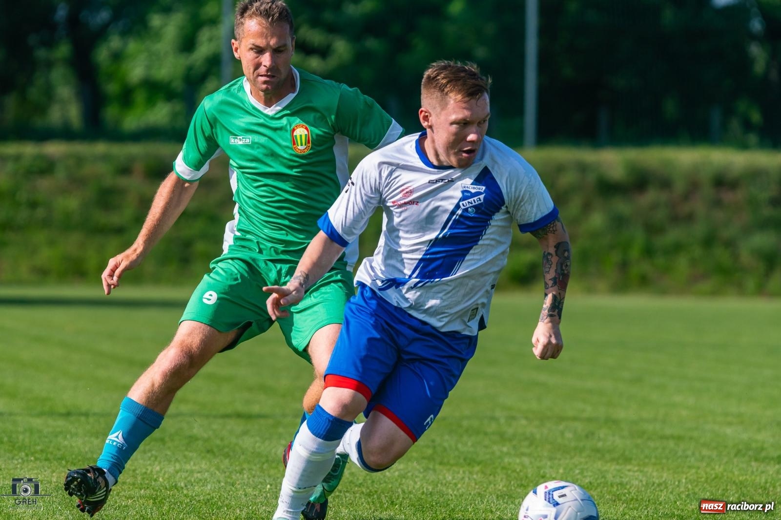 Zdjęcie w galerii na portalu naszraciborz.pl: Unia kontra Ruch. Strzelanina przy Srebrnej [FOTO] wiadomości z regionu