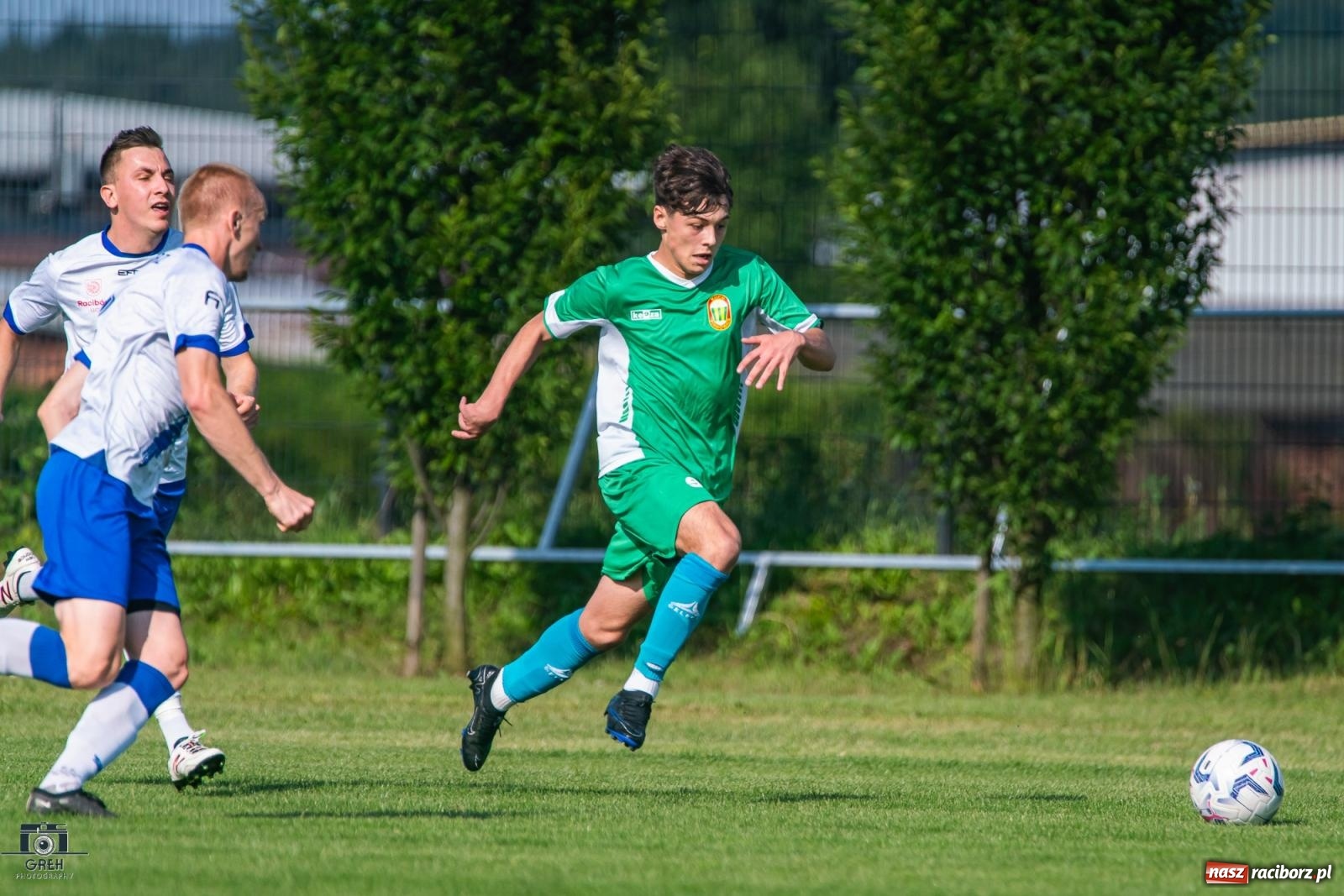 Zdjęcie w galerii na portalu naszraciborz.pl: Unia kontra Ruch. Strzelanina przy Srebrnej [FOTO] wiadomości z regionu