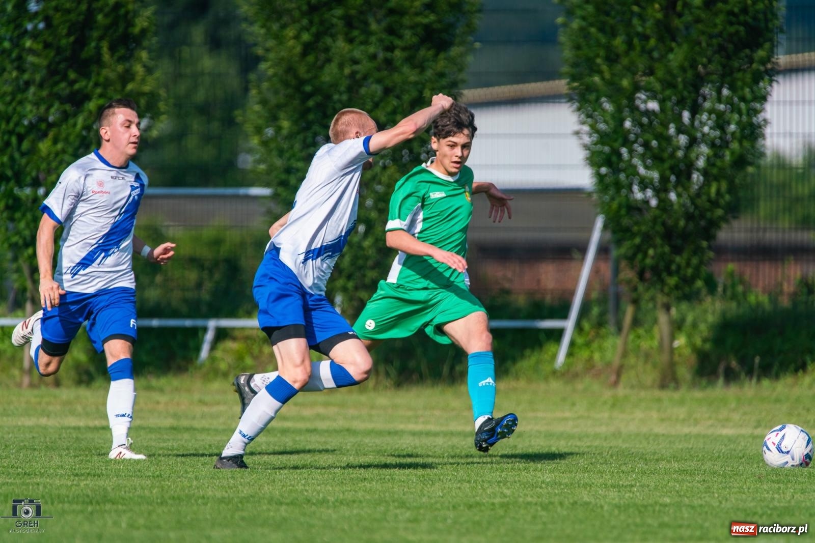 Zdjęcie w galerii na portalu naszraciborz.pl: Unia kontra Ruch. Strzelanina przy Srebrnej [FOTO] wiadomości z regionu