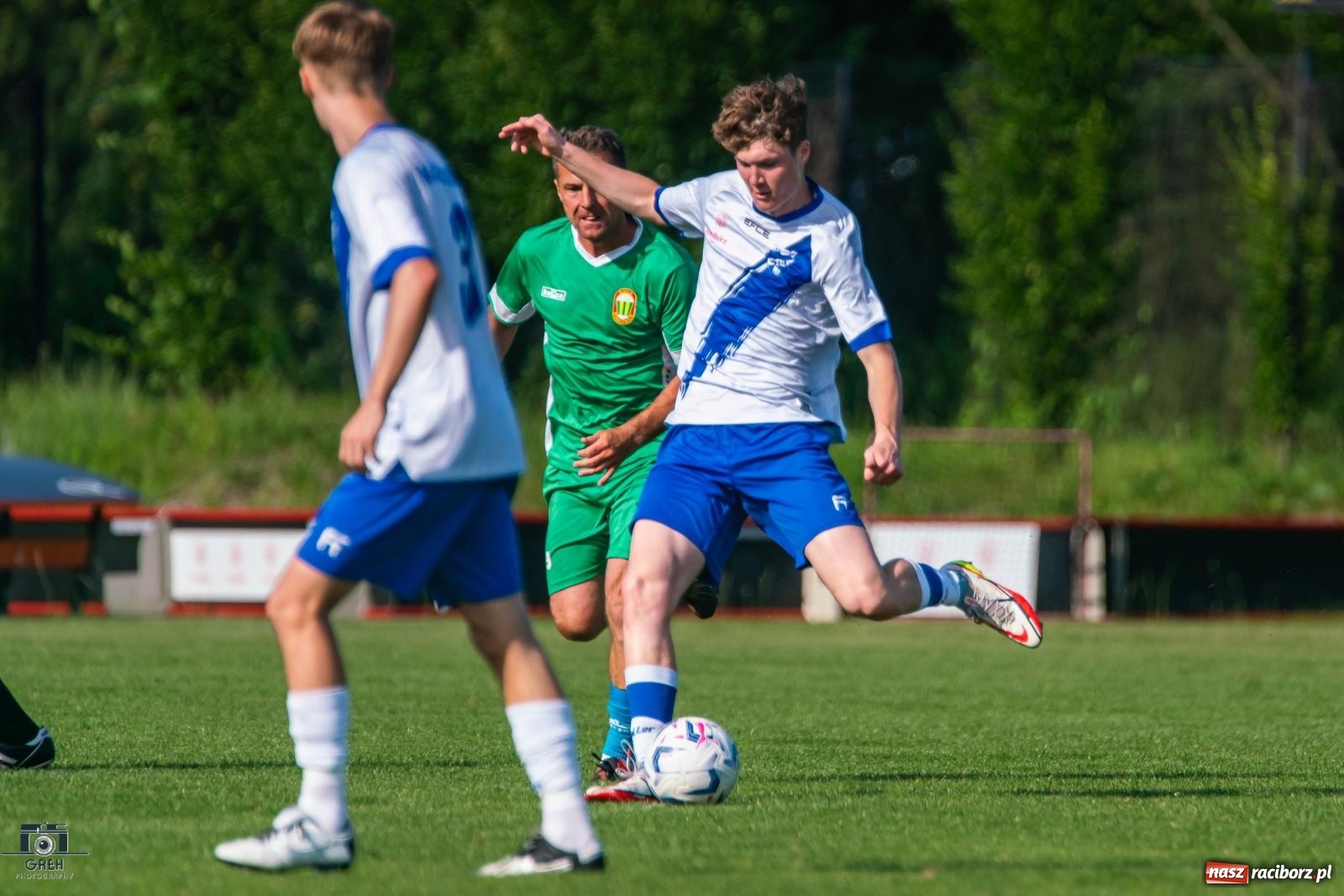 Zdjęcie w galerii na portalu naszraciborz.pl: Unia kontra Ruch. Strzelanina przy Srebrnej [FOTO] wiadomości z regionu