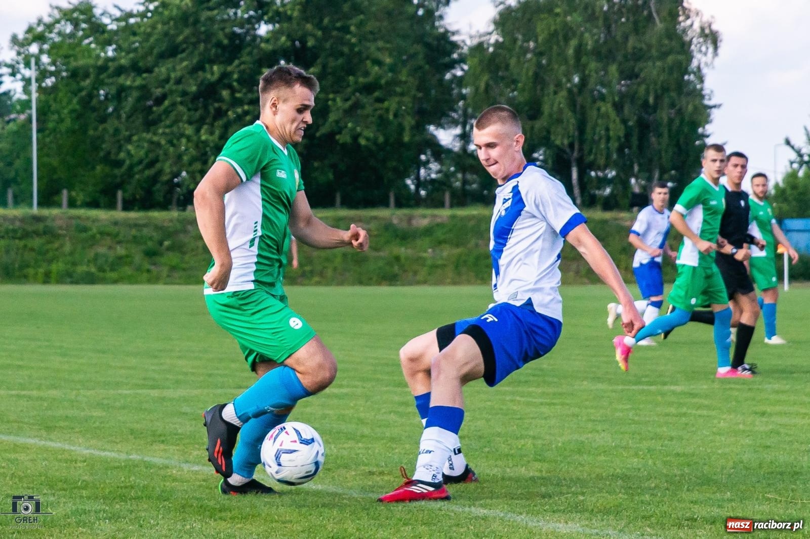Zdjęcie w galerii na portalu naszraciborz.pl: Unia kontra Ruch. Strzelanina przy Srebrnej [FOTO] wiadomości z regionu