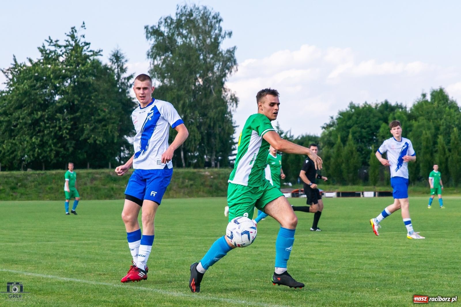 Zdjęcie w galerii na portalu naszraciborz.pl: Unia kontra Ruch. Strzelanina przy Srebrnej [FOTO] wiadomości z regionu