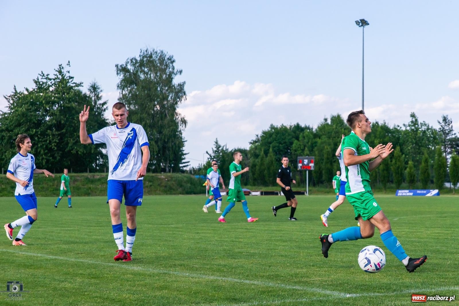 Zdjęcie w galerii na portalu naszraciborz.pl: Unia kontra Ruch. Strzelanina przy Srebrnej [FOTO] wiadomości z regionu