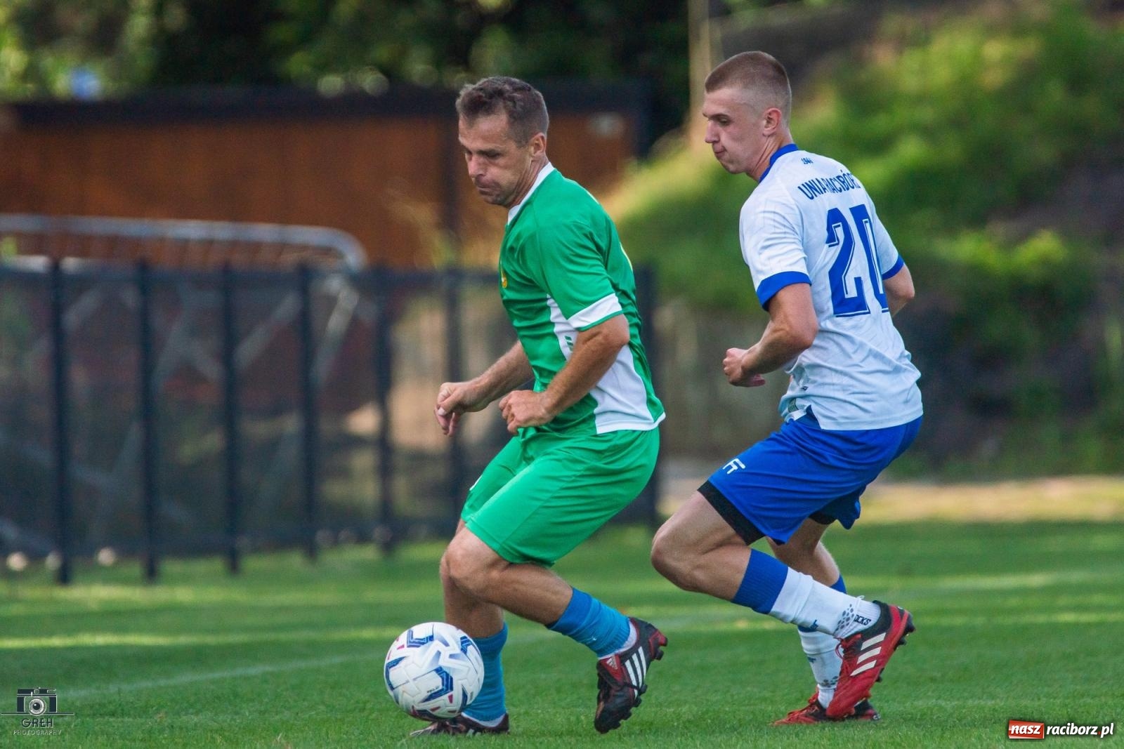 Zdjęcie w galerii na portalu naszraciborz.pl: Unia kontra Ruch. Strzelanina przy Srebrnej [FOTO] wiadomości z regionu