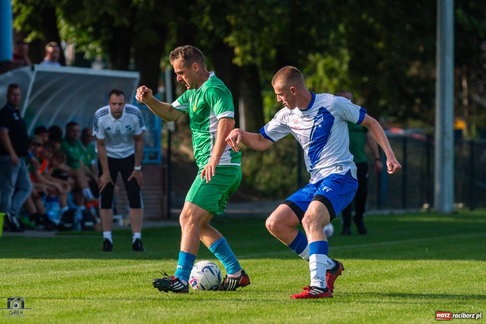 Zdjęcie w galerii na portalu naszraciborz.pl: Unia kontra Ruch. Strzelanina przy Srebrnej [FOTO] wiadomości z regionu
