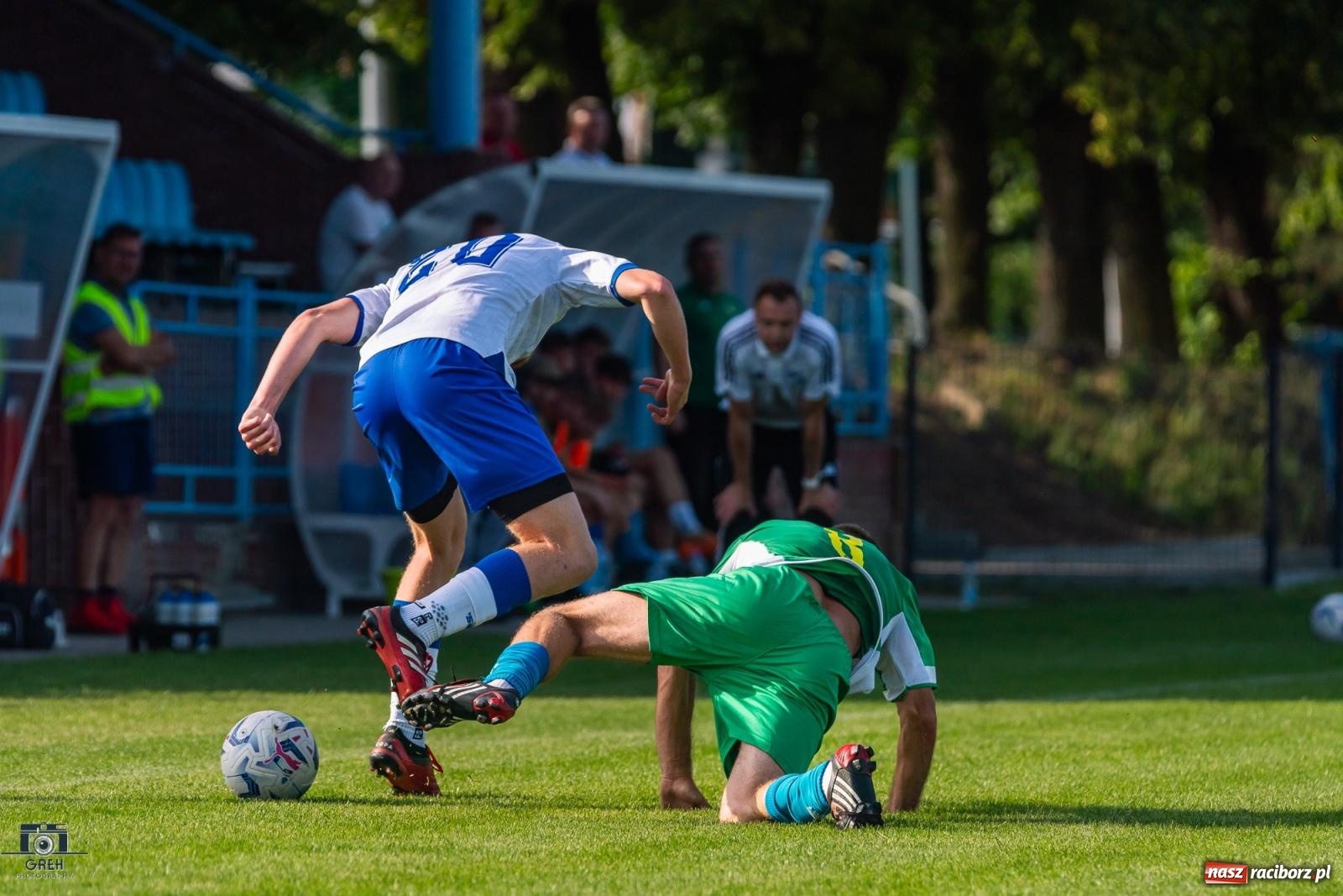 Zdjęcie w galerii na portalu naszraciborz.pl: Unia kontra Ruch. Strzelanina przy Srebrnej [FOTO] wiadomości z regionu