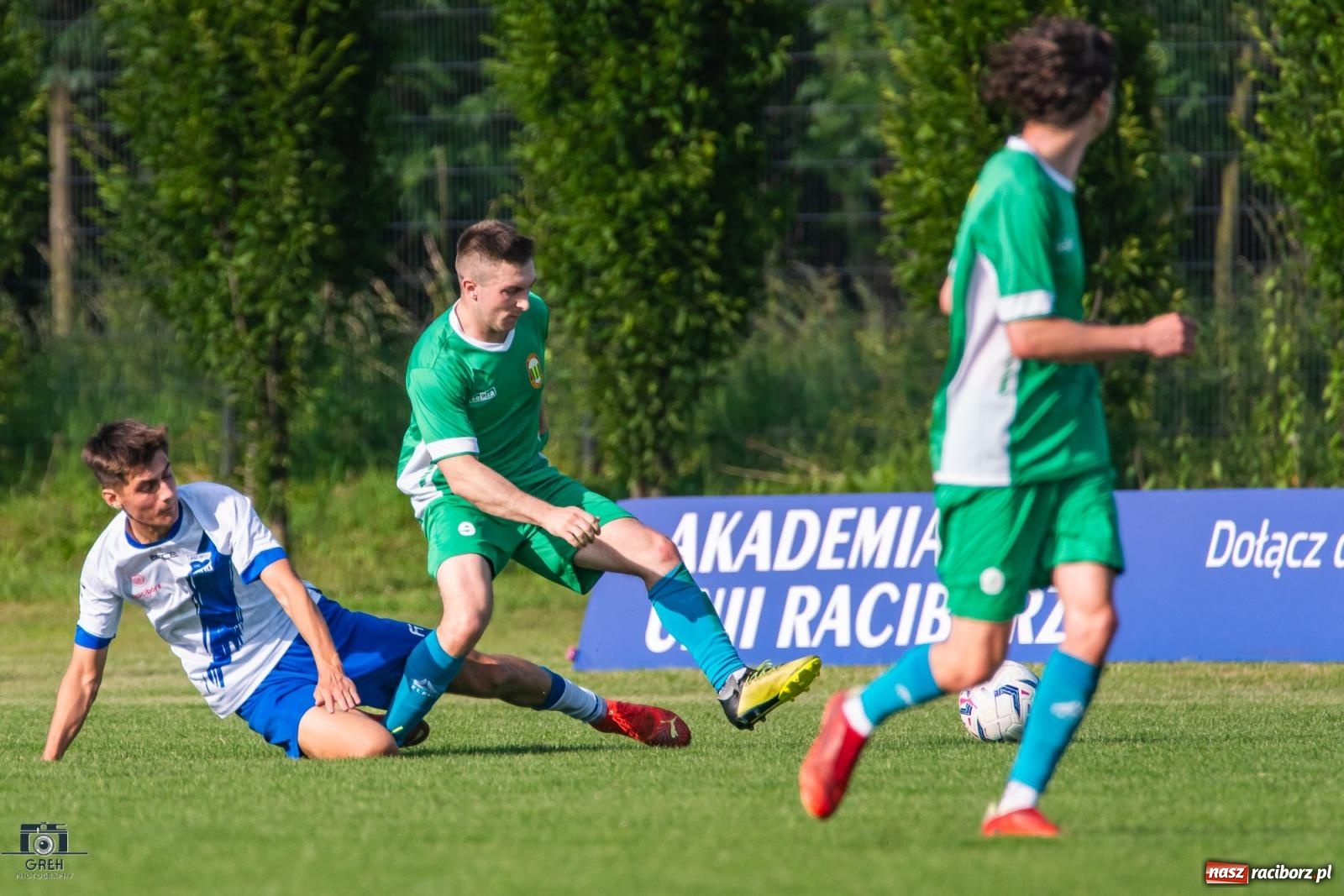 Zdjęcie w galerii na portalu naszraciborz.pl: Unia kontra Ruch. Strzelanina przy Srebrnej [FOTO] wiadomości z regionu