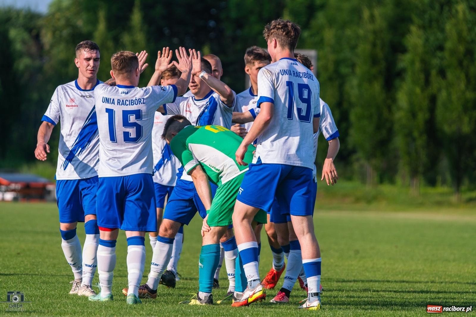 Zdjęcie w galerii na portalu naszraciborz.pl: Unia kontra Ruch. Strzelanina przy Srebrnej [FOTO] wiadomości z regionu