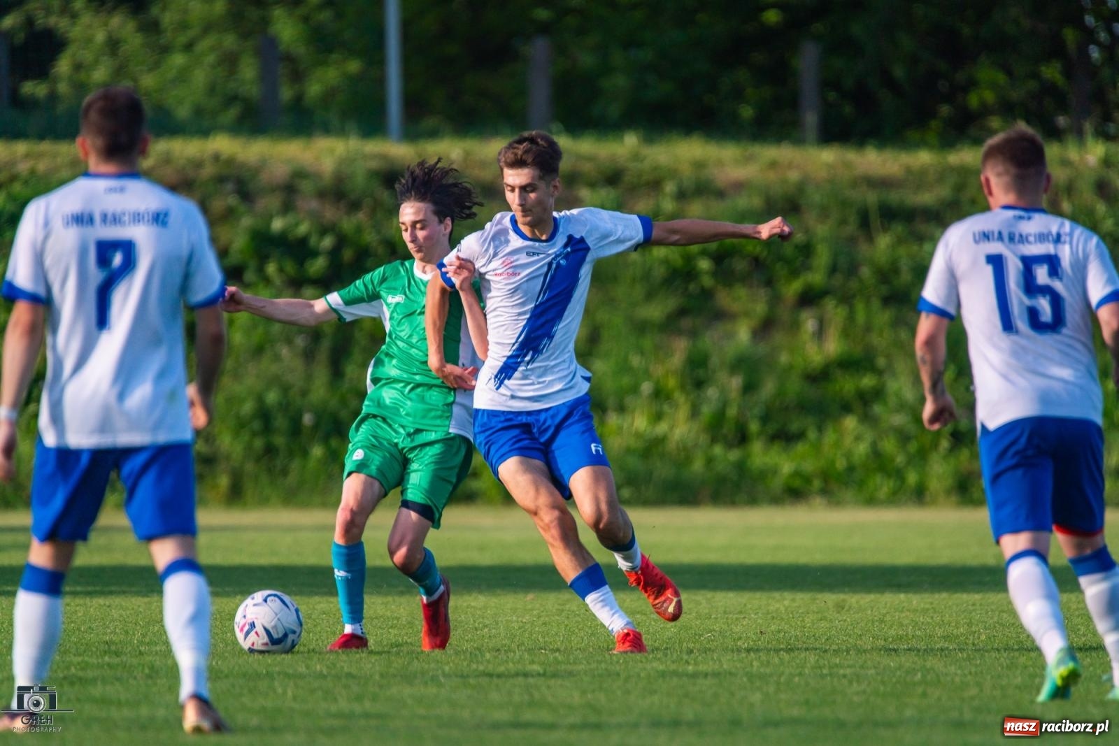 Zdjęcie w galerii na portalu naszraciborz.pl: Unia kontra Ruch. Strzelanina przy Srebrnej [FOTO] wiadomości z regionu