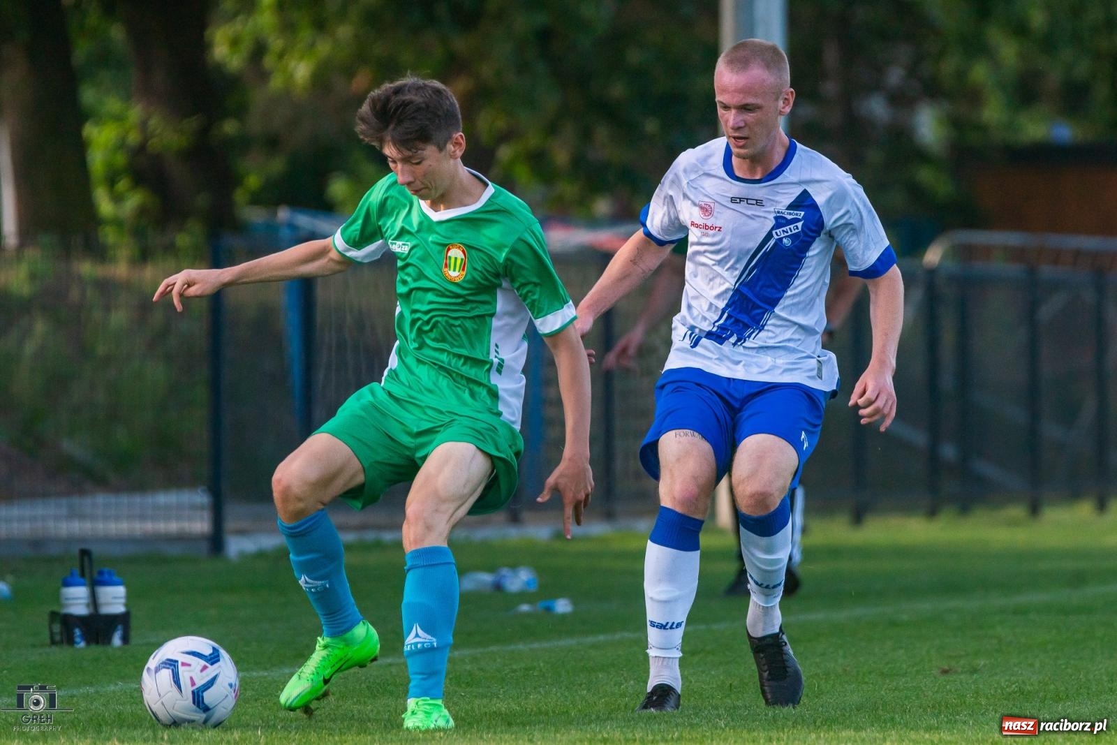 Zdjęcie w galerii na portalu naszraciborz.pl: Unia kontra Ruch. Strzelanina przy Srebrnej [FOTO] wiadomości z regionu