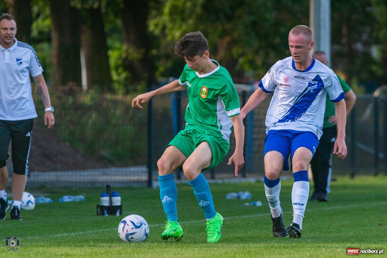 Zdjęcie w galerii na portalu naszraciborz.pl: Unia kontra Ruch. Strzelanina przy Srebrnej [FOTO] wiadomości z regionu